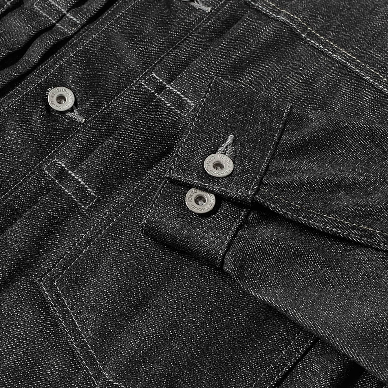 Neighborhood Type 2 Denim Jacket Black END 
