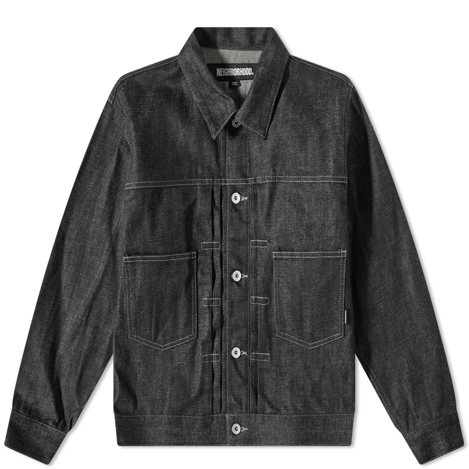 Neighborhood Type 2 Denim Jacket Black | END.