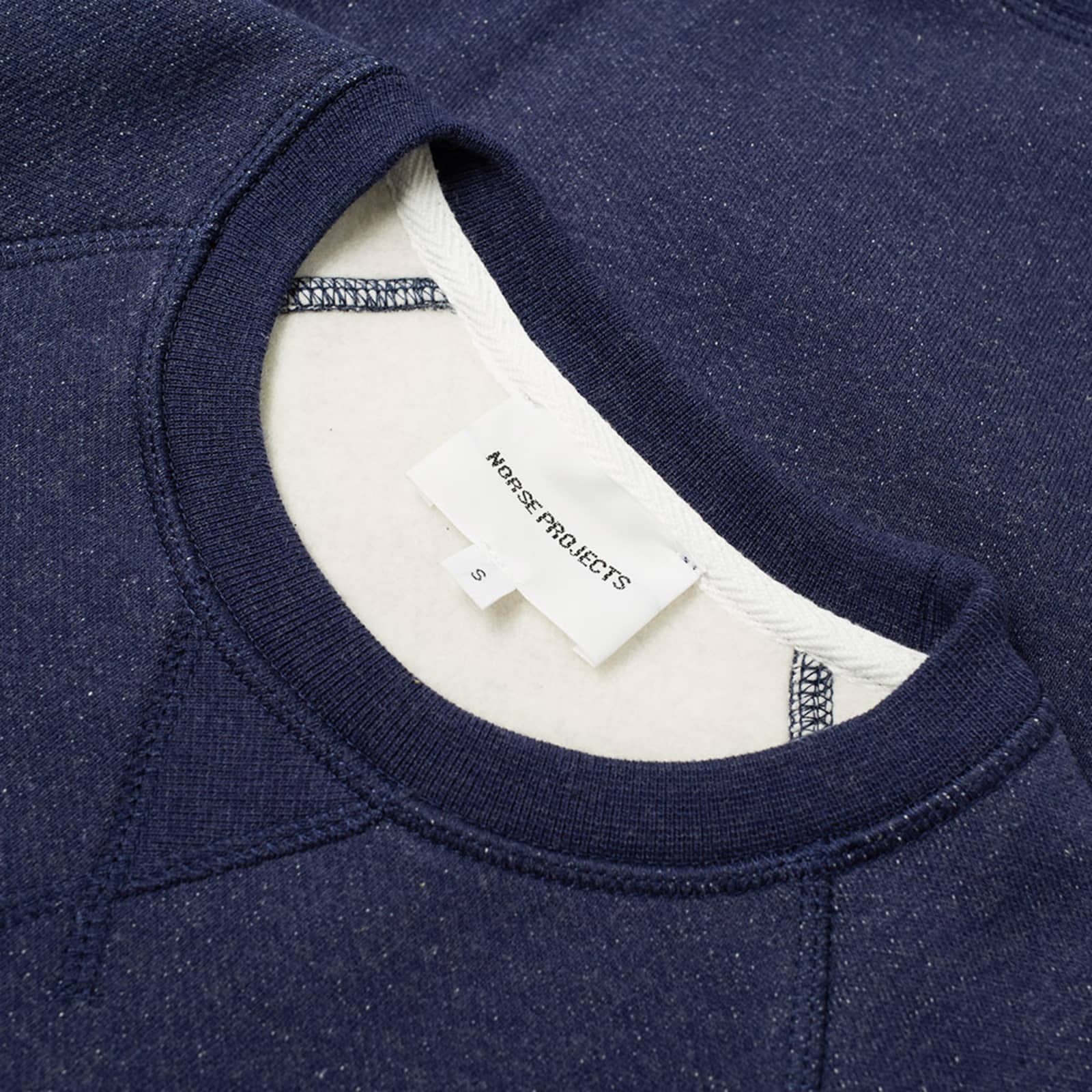 Norse Projects Ketel Raglan Heavy Sweat Dark Navy END. (GB)