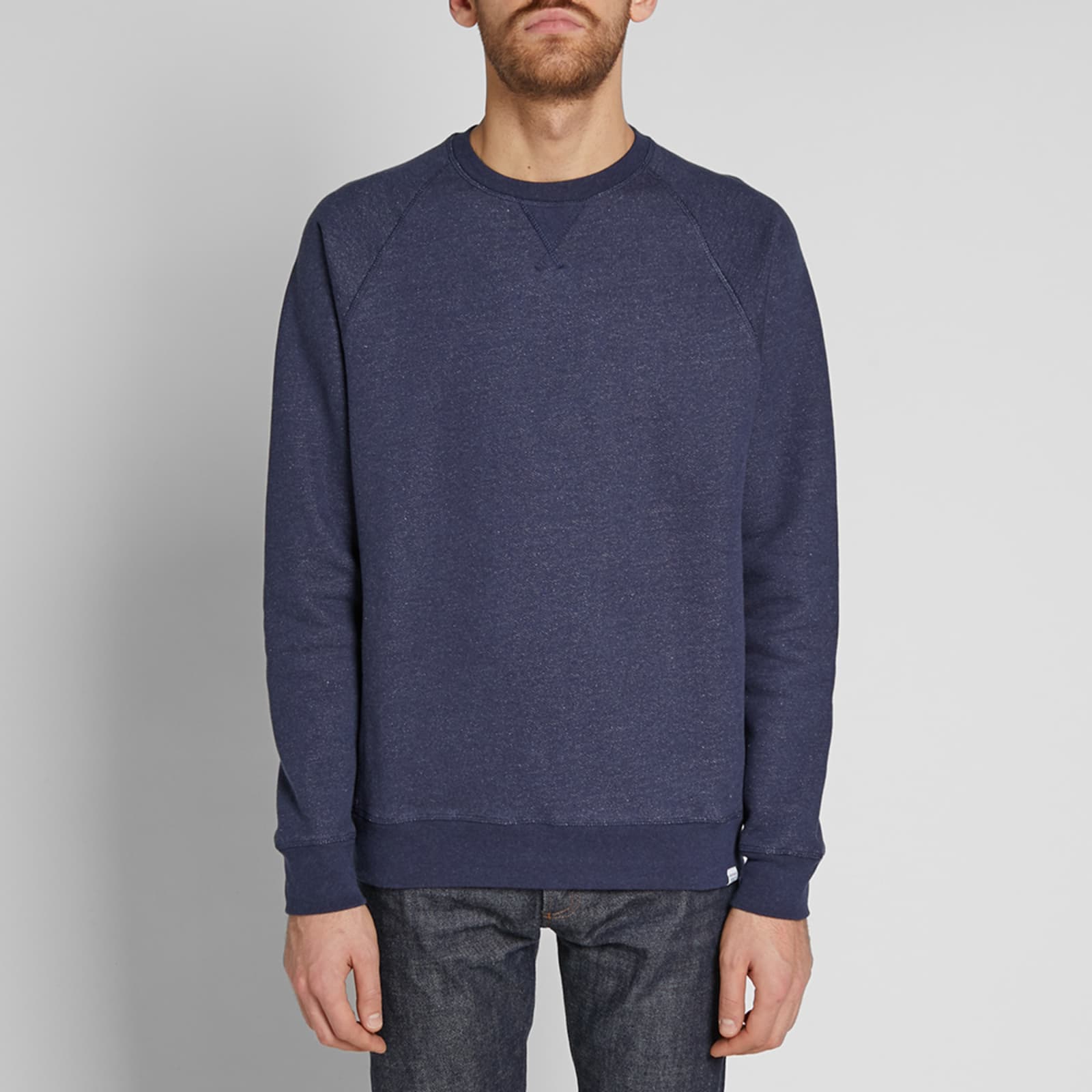 Norse Projects Ketel Raglan Heavy Sweat Dark Navy END. (GB)