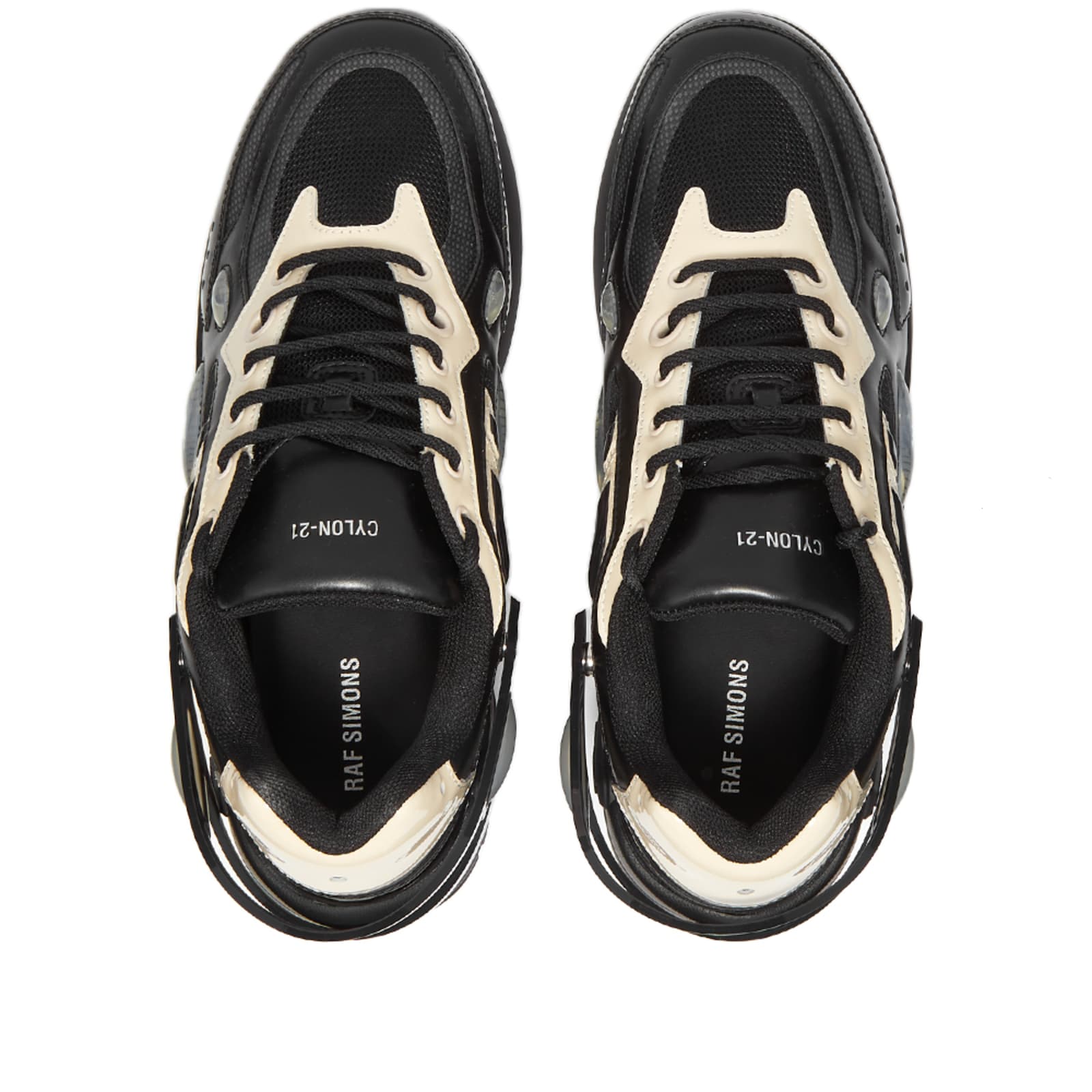Raf Simons Cylon-21 Sneaker Cream & Black | END. (US)