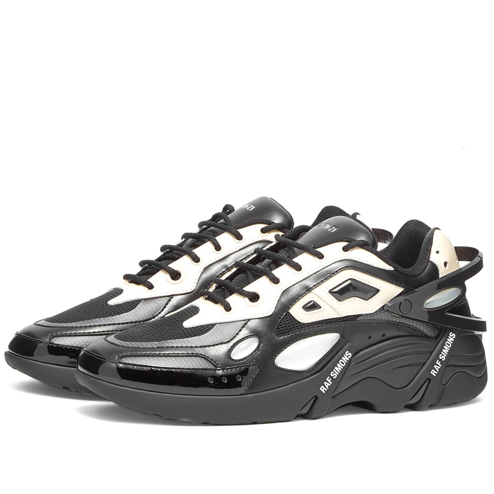 Raf Simons Cylon-21 Sneaker Cream & Black | END. (US)