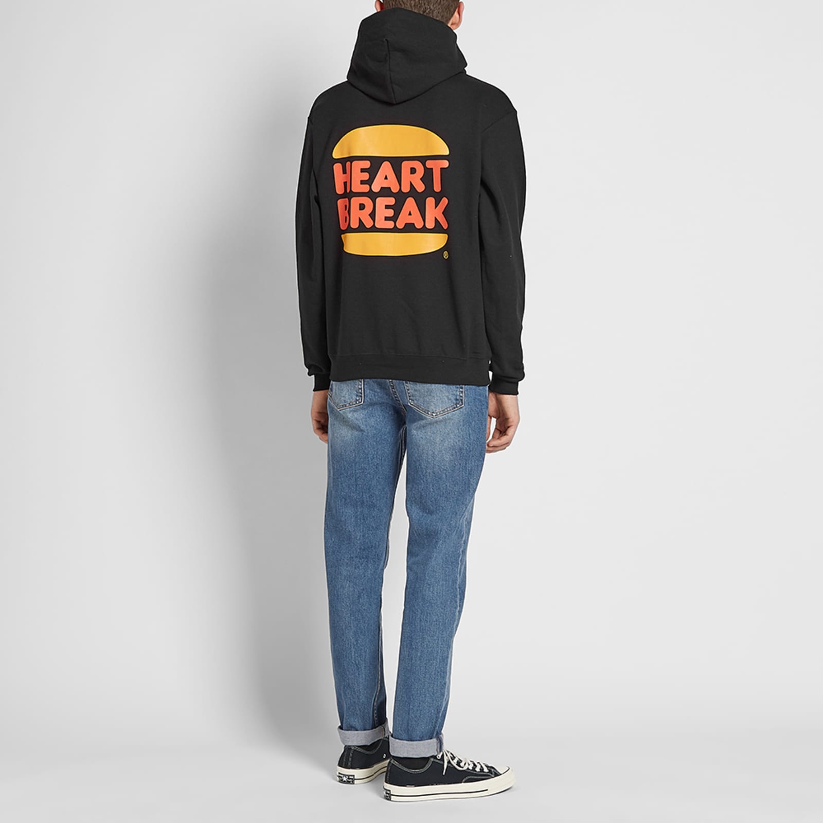 Bedwin & The Heartbreakers Burger Heartbreak Hoody Black END. (US)