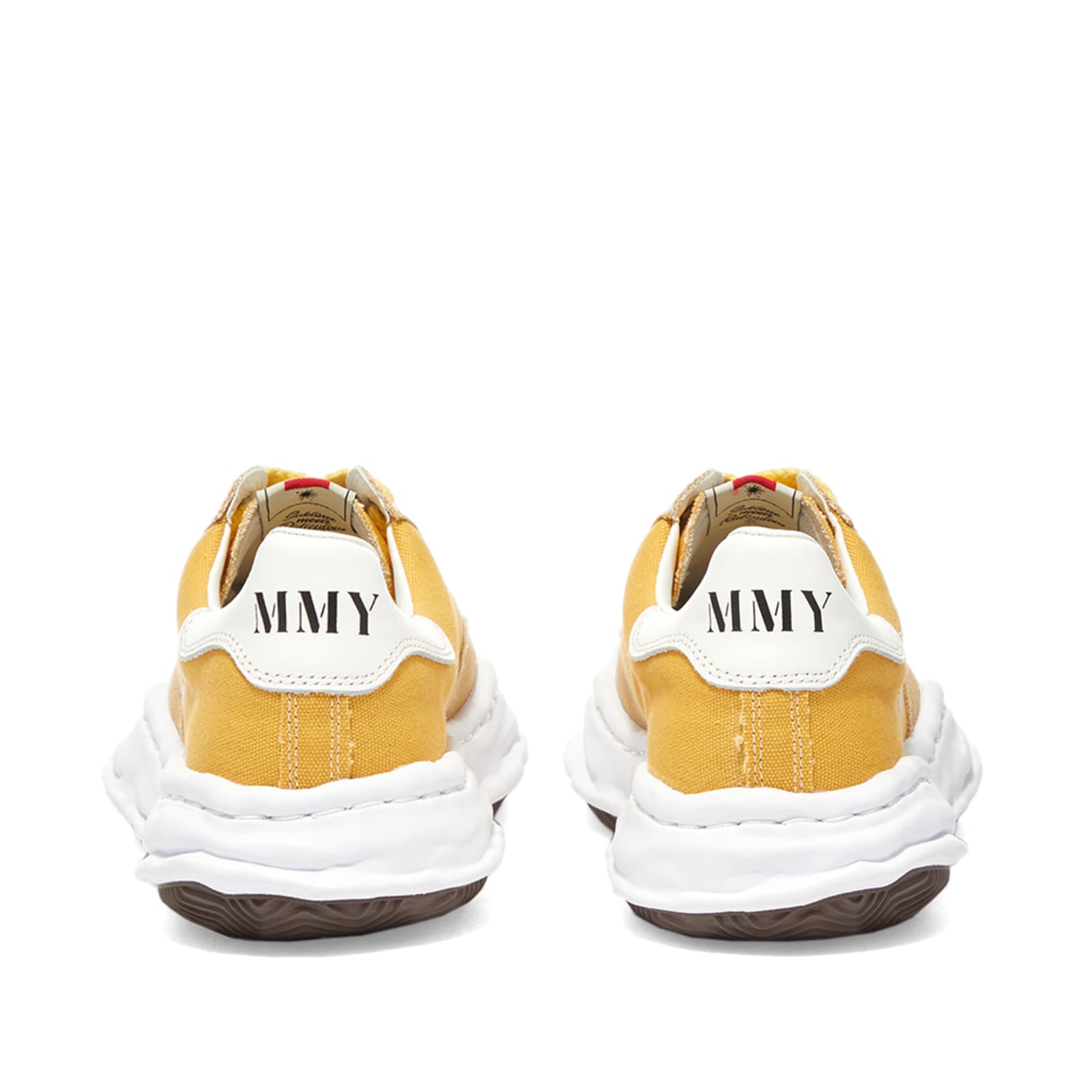 Maison MIHARA YASUHIRO Blakey Low Original Sole Canvas Sneaker - Yellow