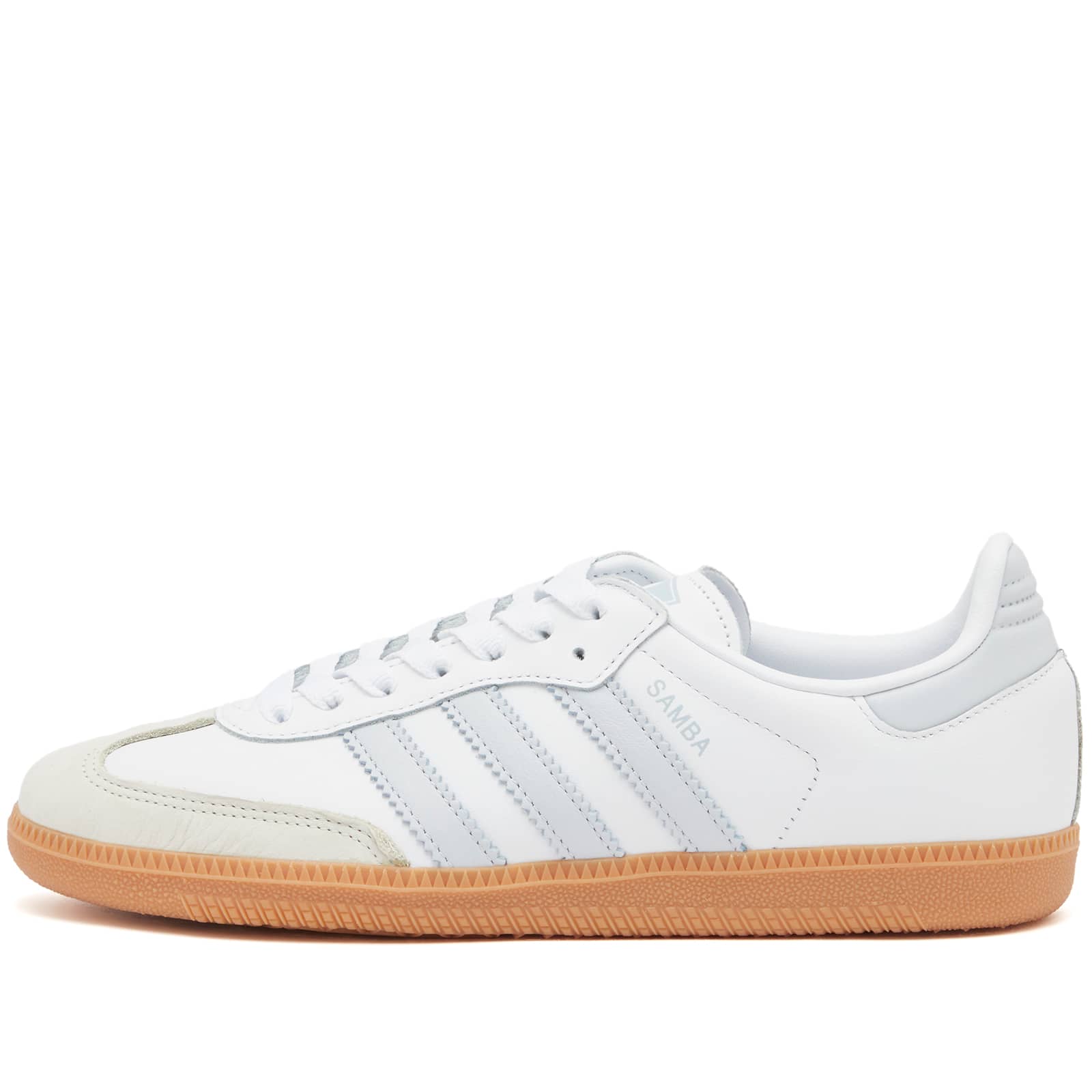 Adidas Samba OG Ftwr White, Halo Blue & Off White | END.