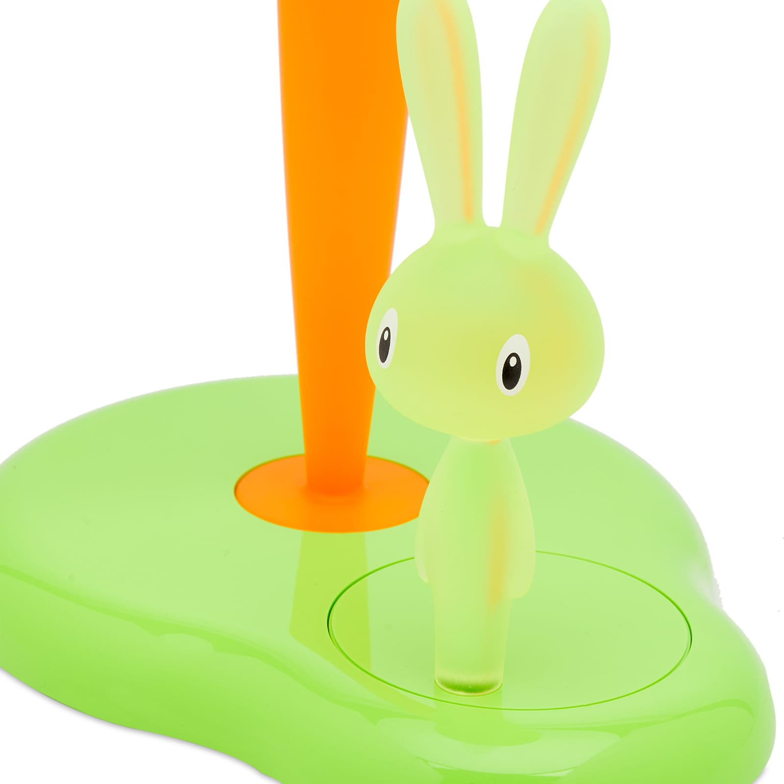 Alessi Bunny & Carrot Kitchen Roll Holder Green END.