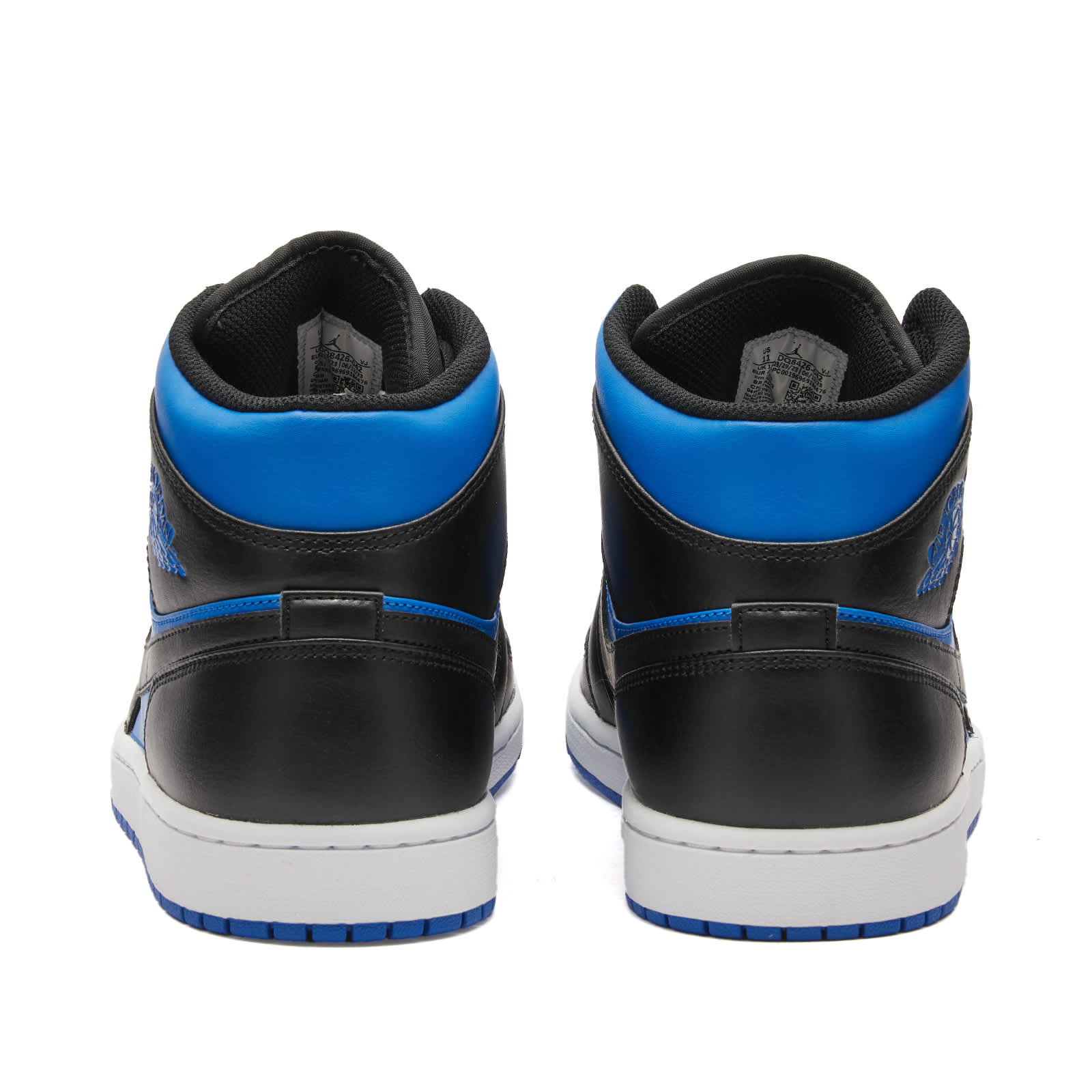 air jordan 1 mid black and blue