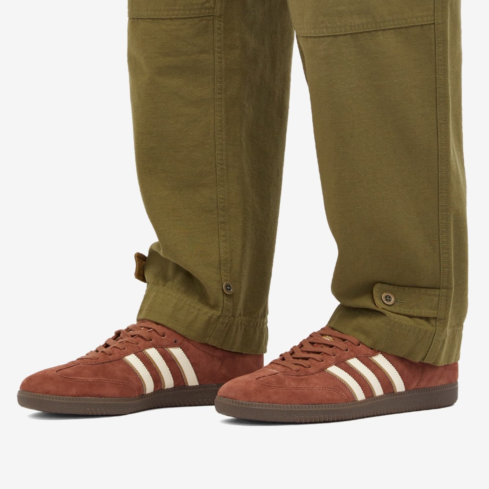 Adidas Samba OG Preloved Brown, Wonder White & Earth Strata | END.