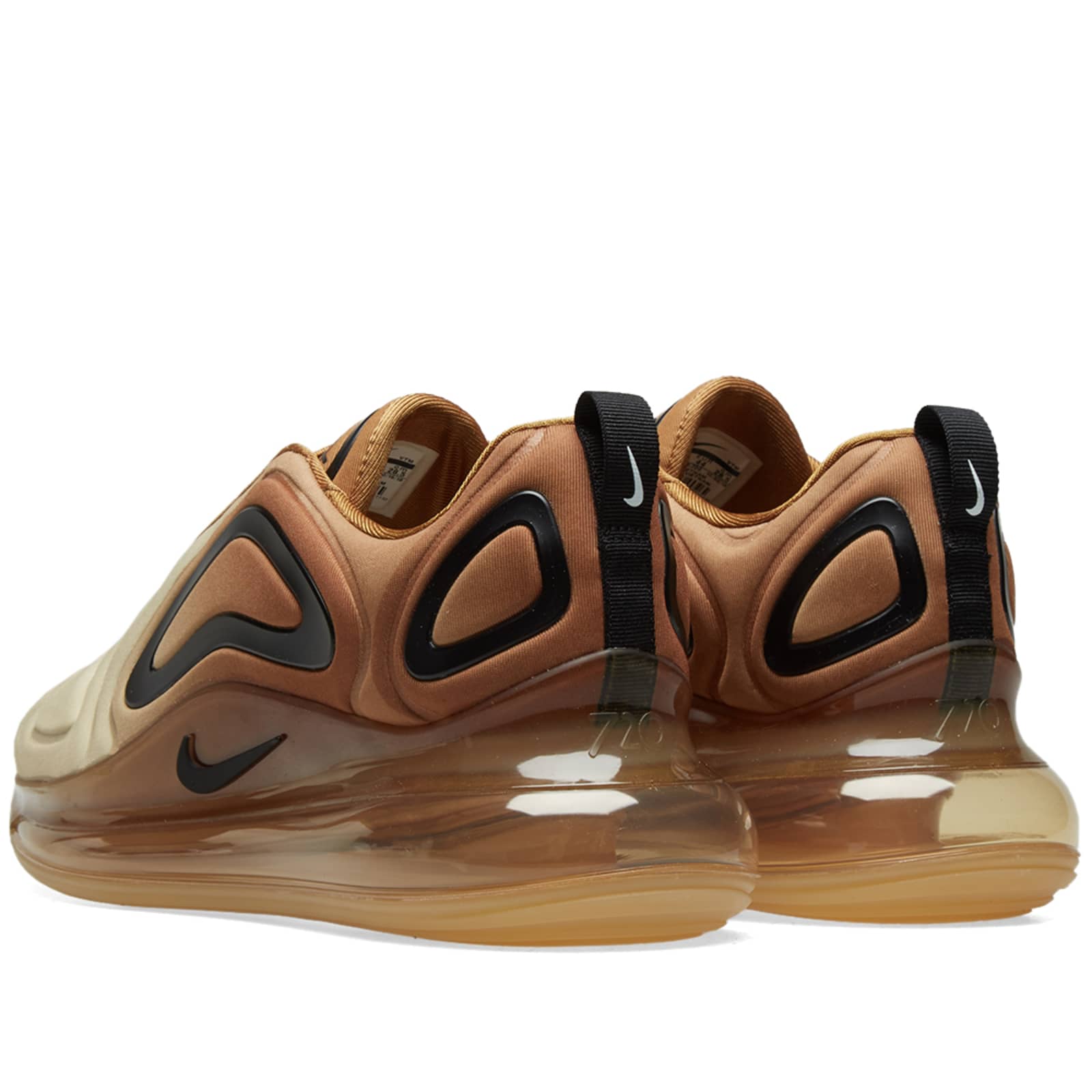 nike air max 720 818 black gold