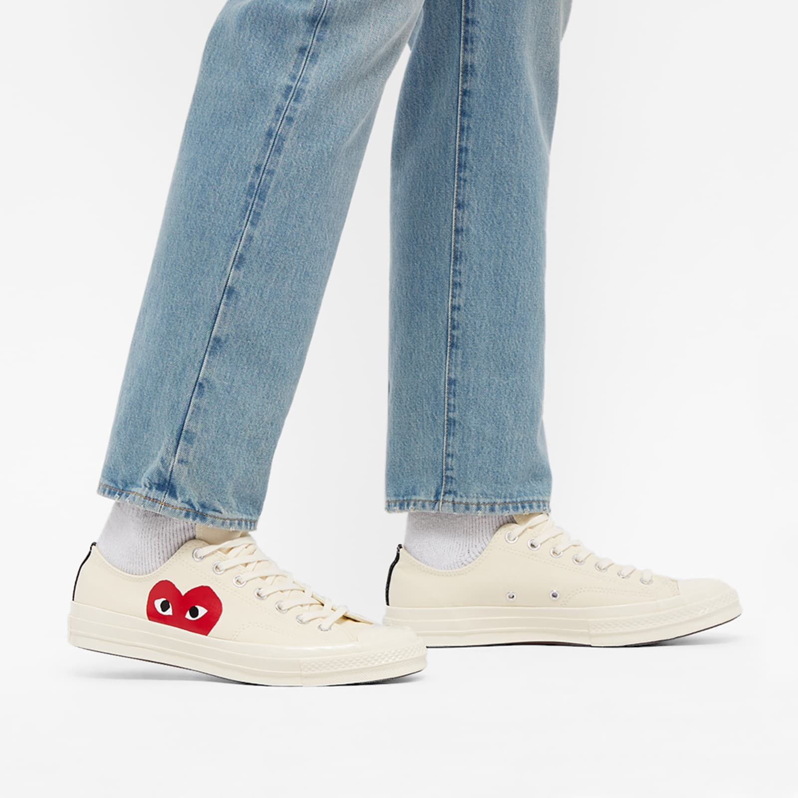 Comme des Garçons Play x Converse Chuck Taylor 1970s Ox - Beige