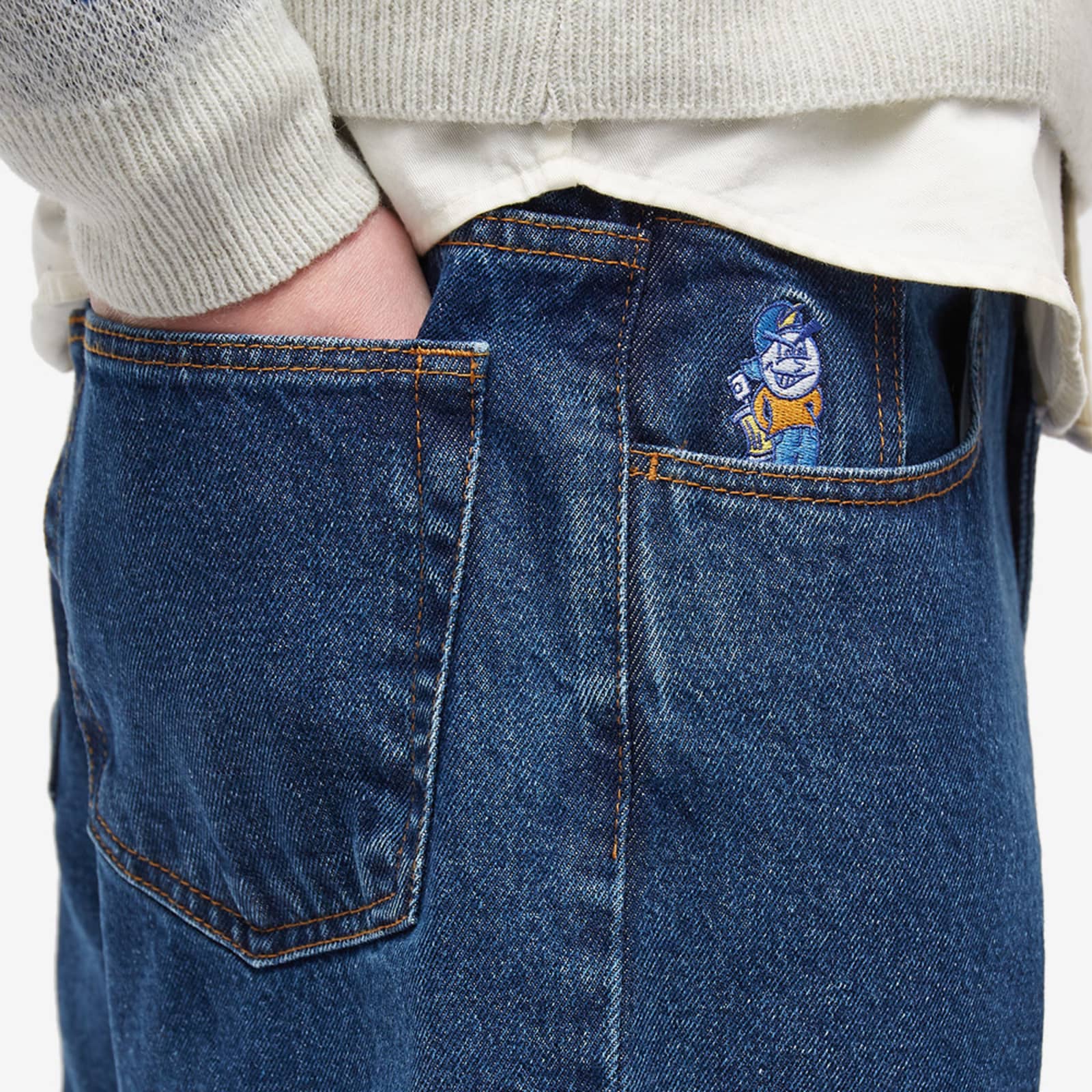 Polar Skate Co. 93 Denim Jeans Deep Blue | END. (US)