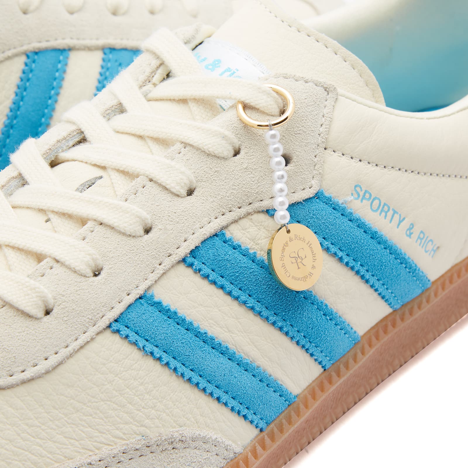 Adidas x Sporty Rich Samba OG Cream White Blue Rush END (AU)