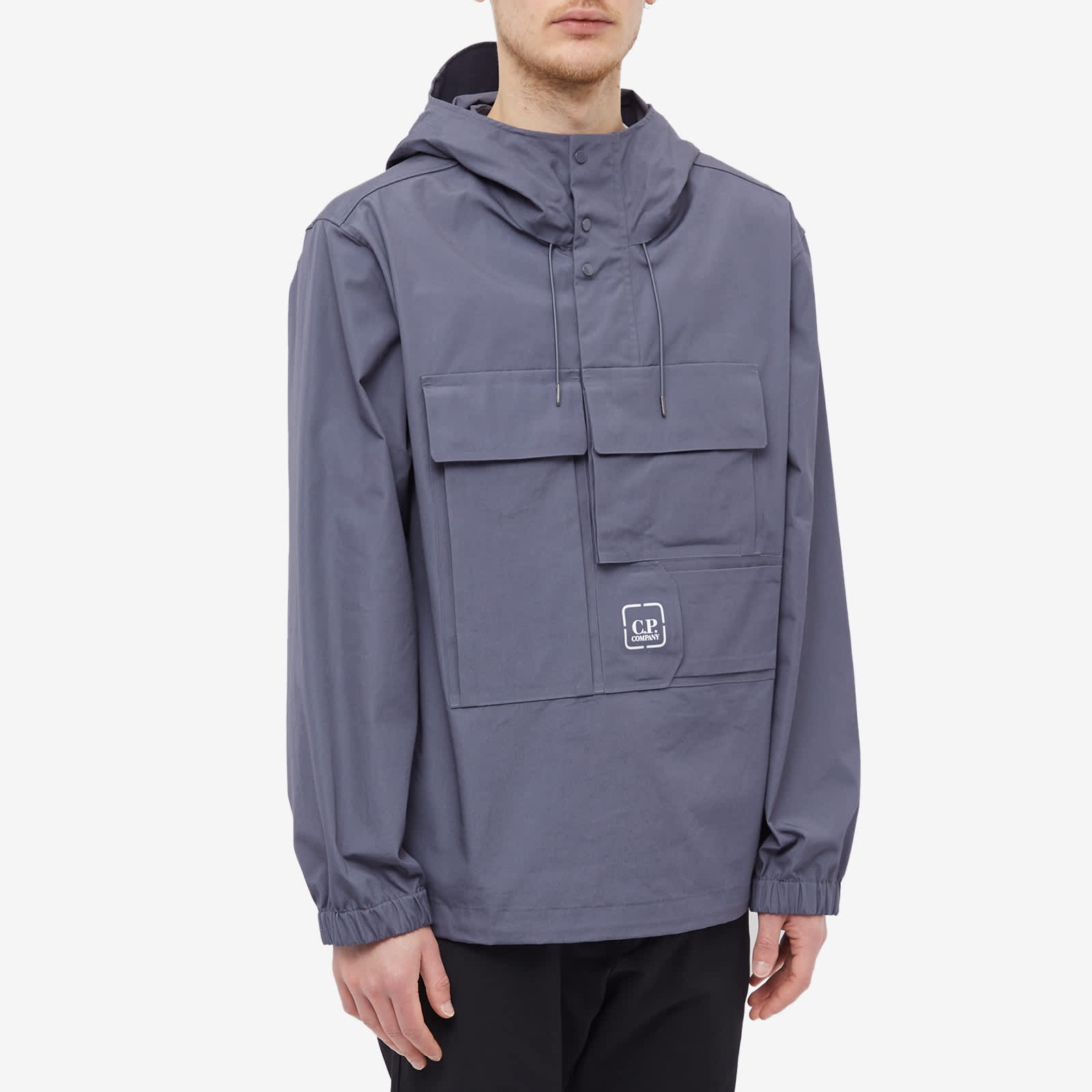 C.P. Company Metropolis Tech Patch Pop Over Anorak Ombre Blue END. (CN)