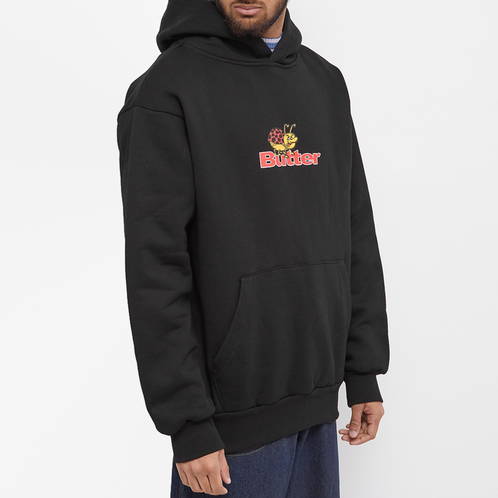 Butter Goods Bug Logo Hoodie Black END.