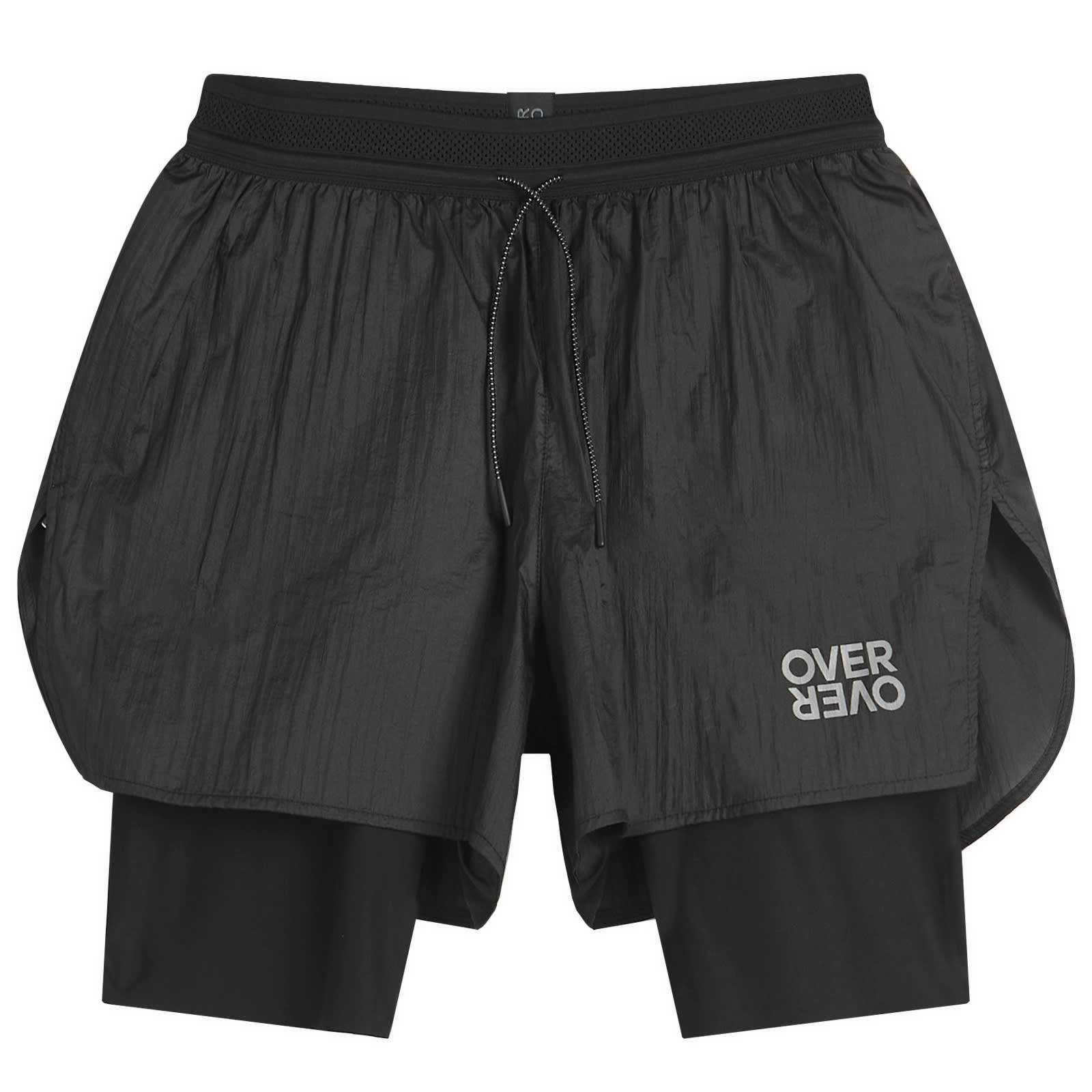 Over Over Two Layer Short - Black