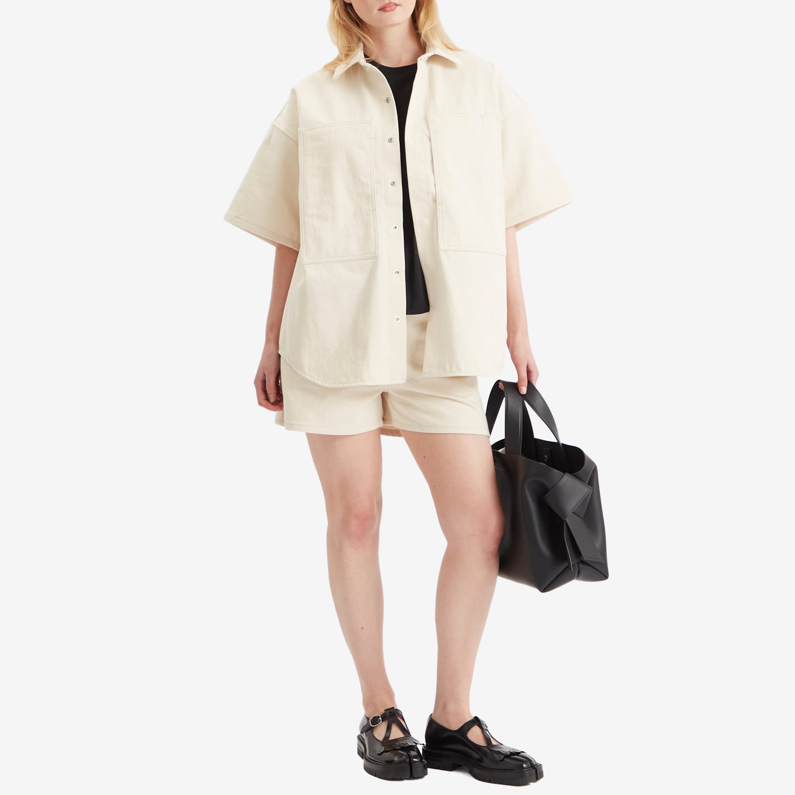 Jil Sander+ Denim Shorts - Natural