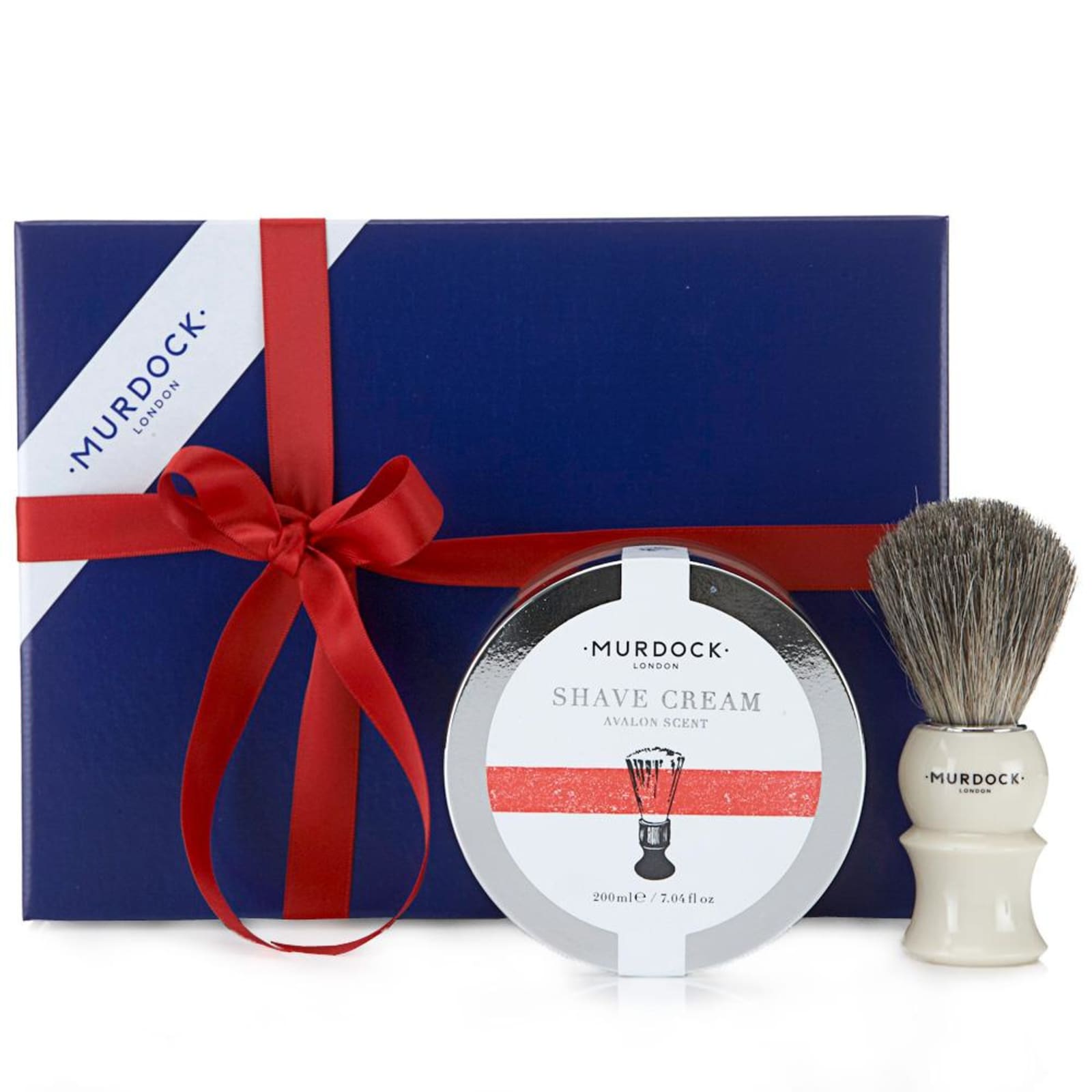 Murdock London Basic Shave Box Shave Cream & Badger Brush END.