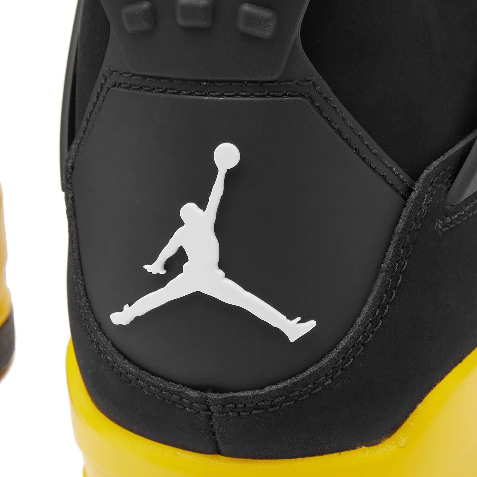 jordan 4 retro black and yellow
