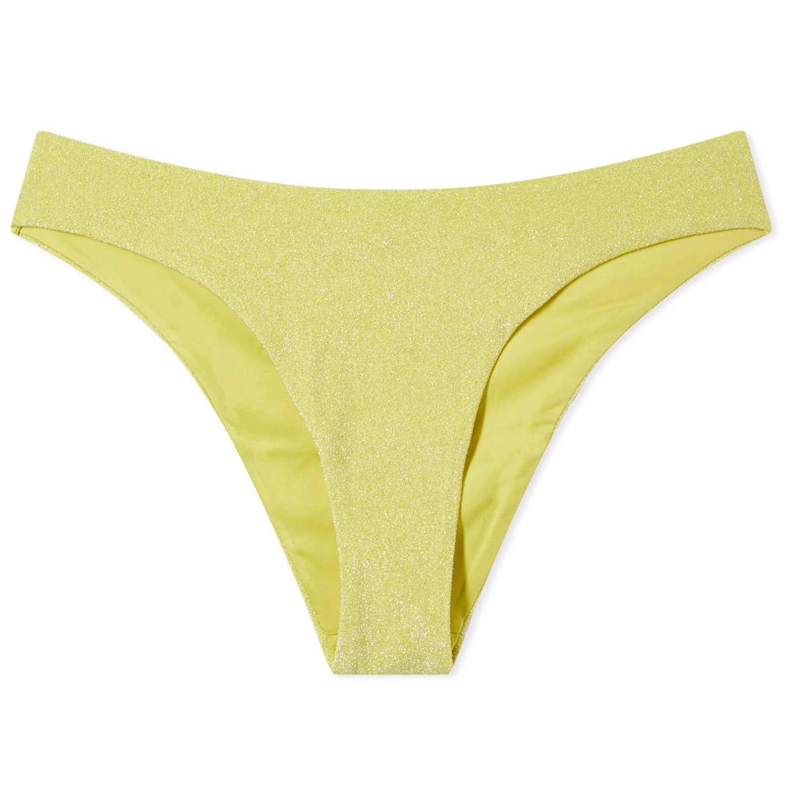 Samsøe Samsøe Alyssa Glitter Bikini Bottoms Acid Green END.