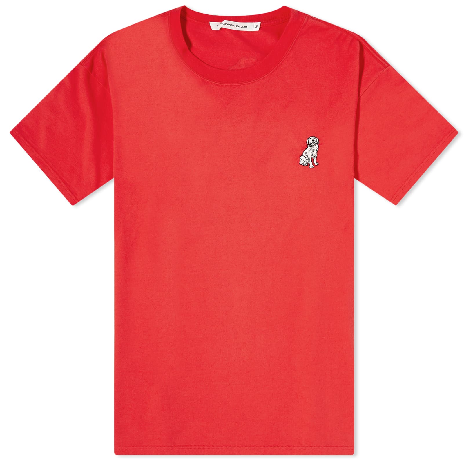 Undercover Dog Print T-Shirt Red | END. (JP)
