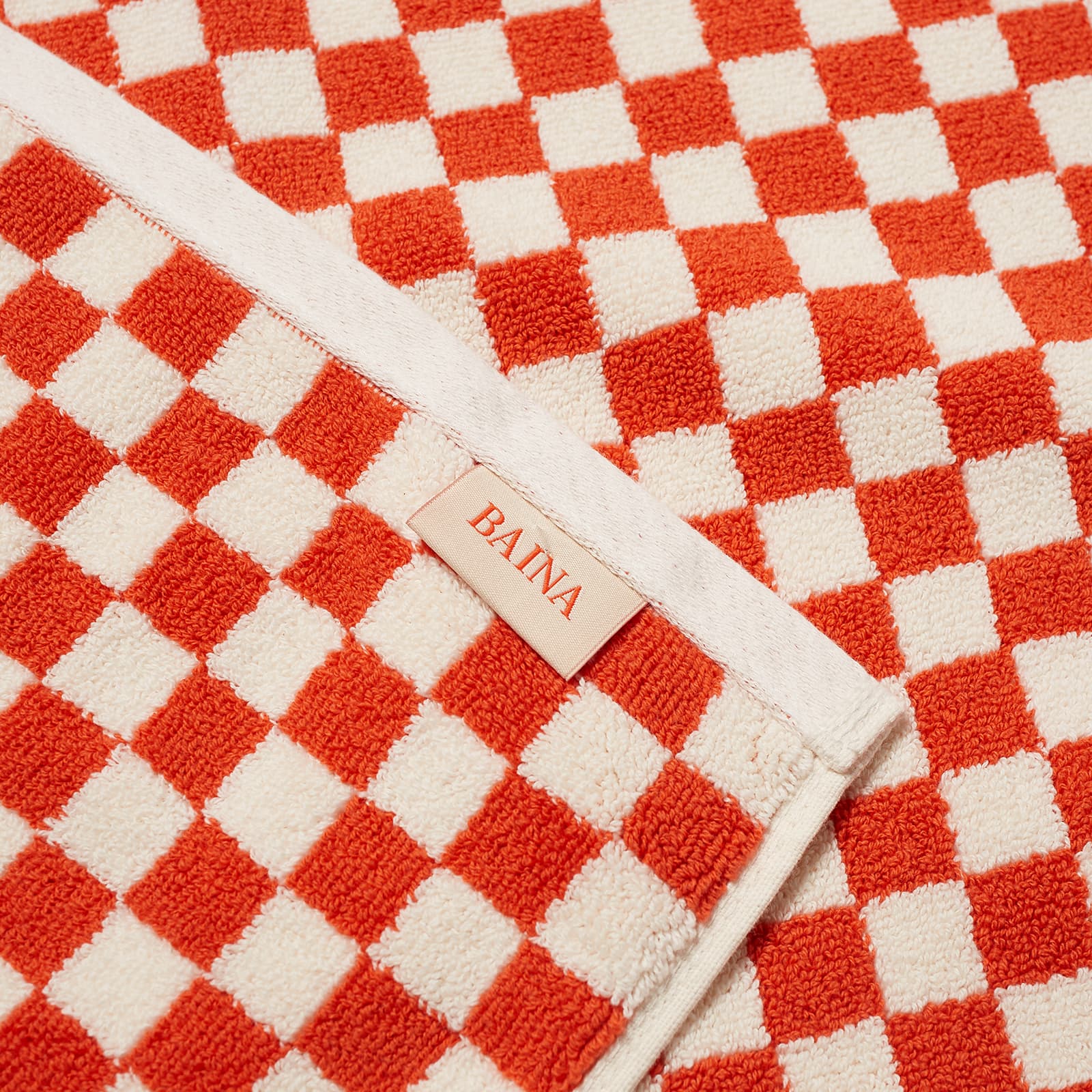 Baina Beppu Bath Mat - Paloma Sun & Ecru