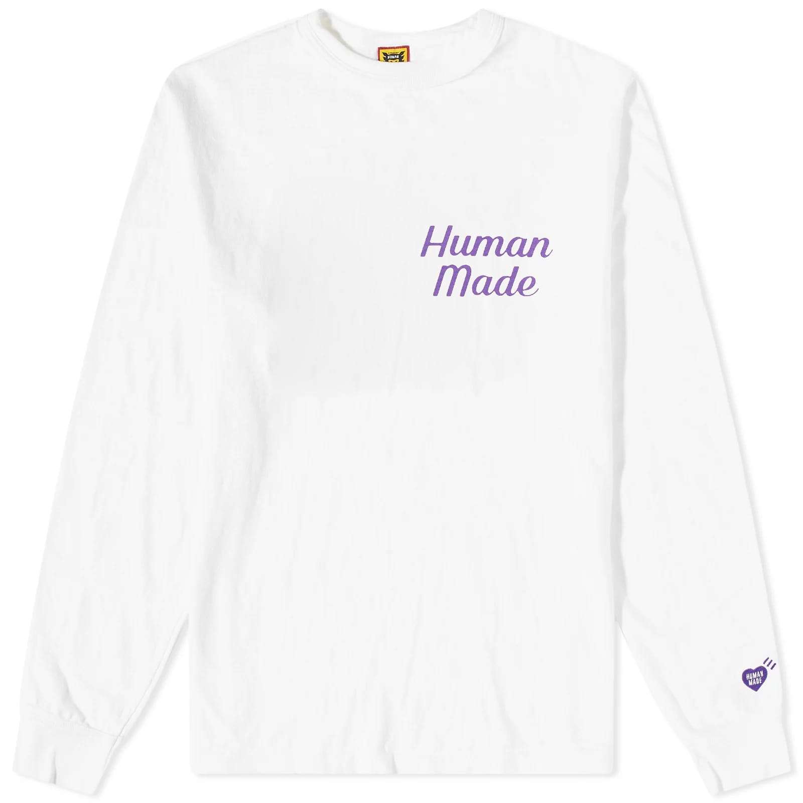 Human Made Long Sleeve Flamingo T-Shirt - White