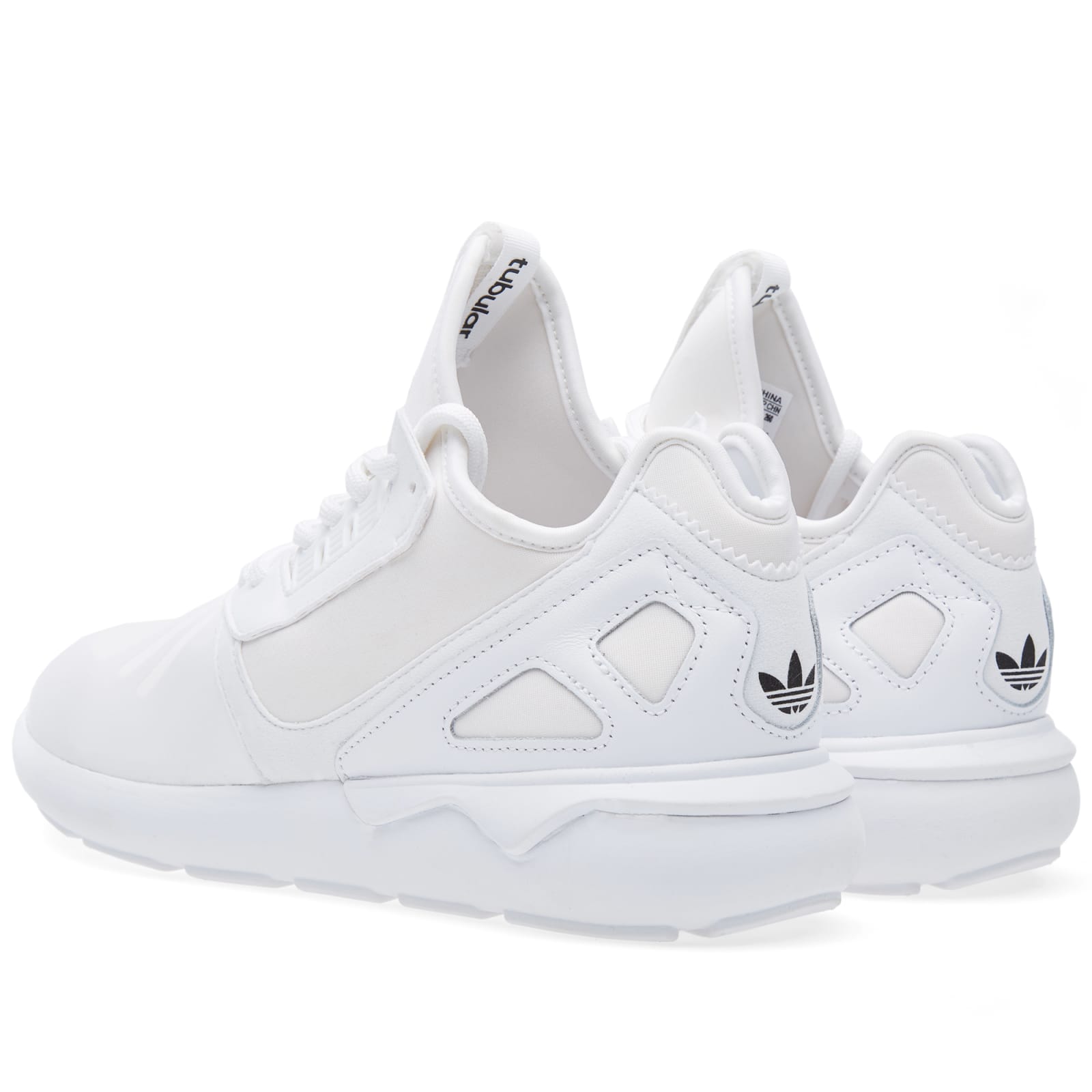 tubular runner white