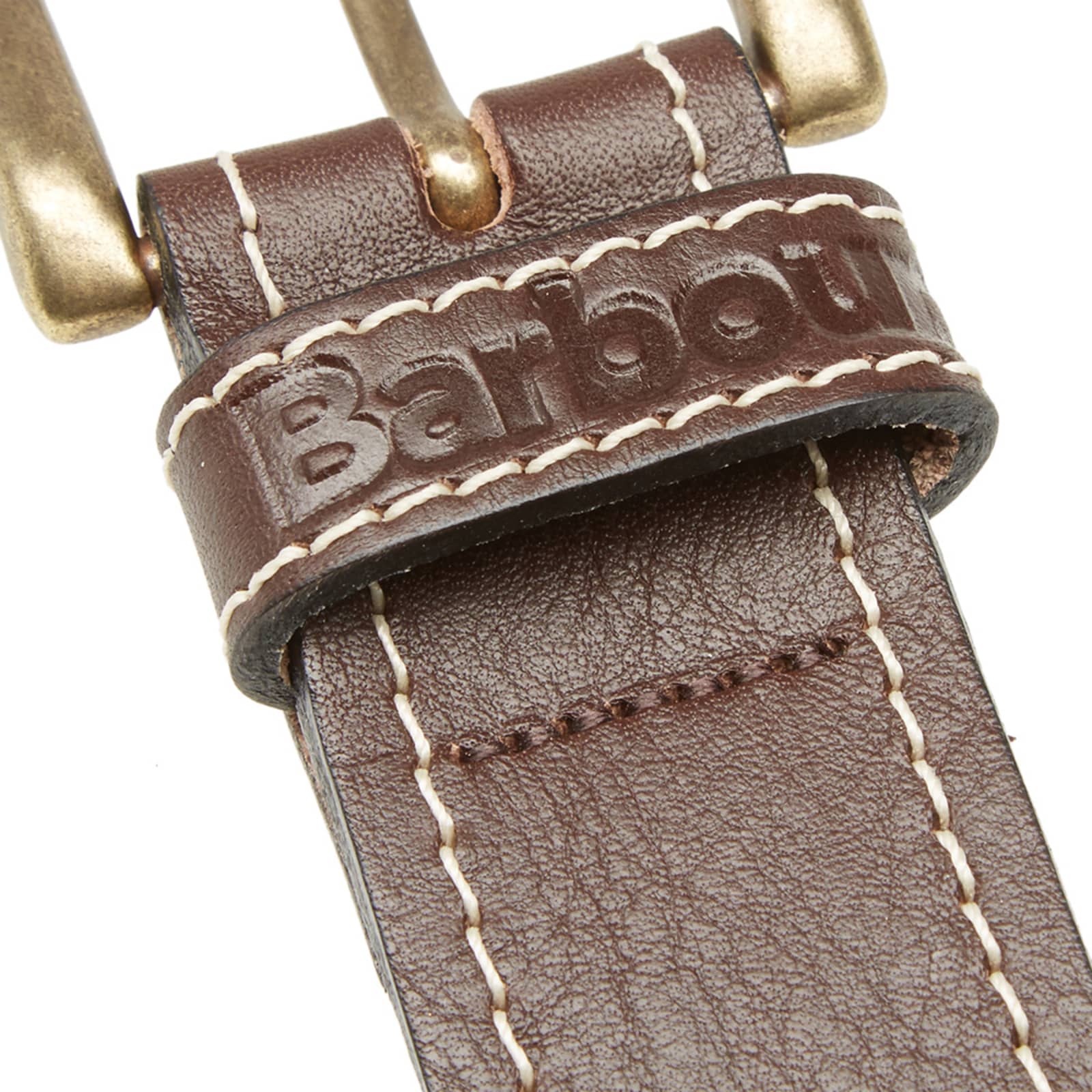 Barbour Leather Belt Brown END.