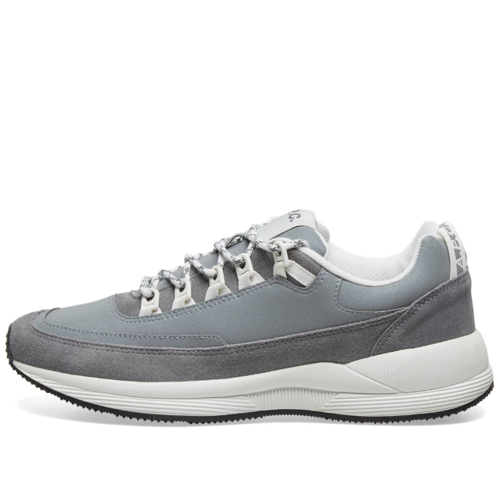 A.P.C. Techno Sneaker - Silver