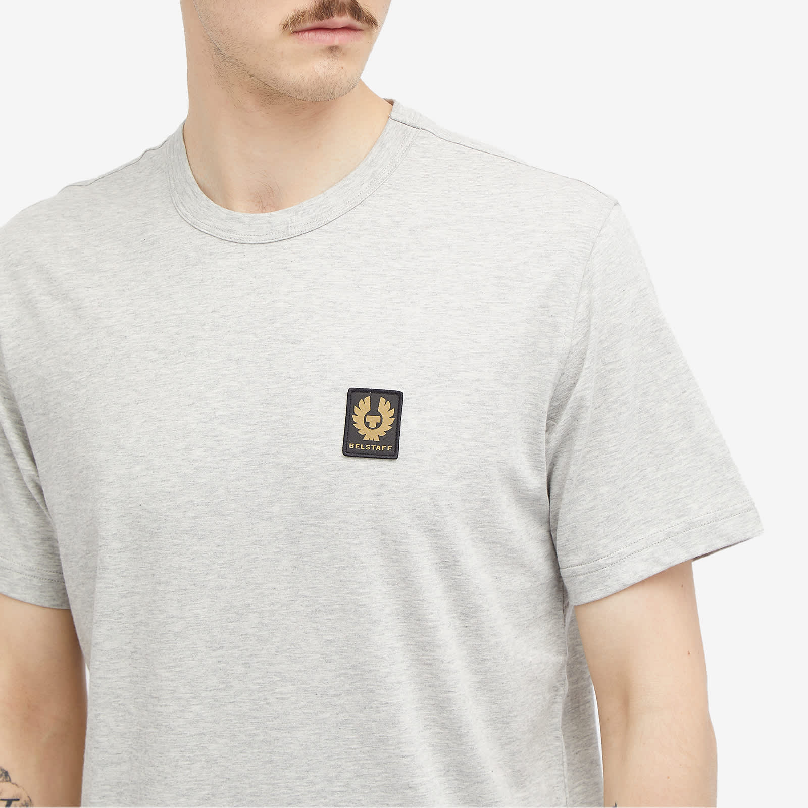 Belstaff Patch T-Shirt - Grey