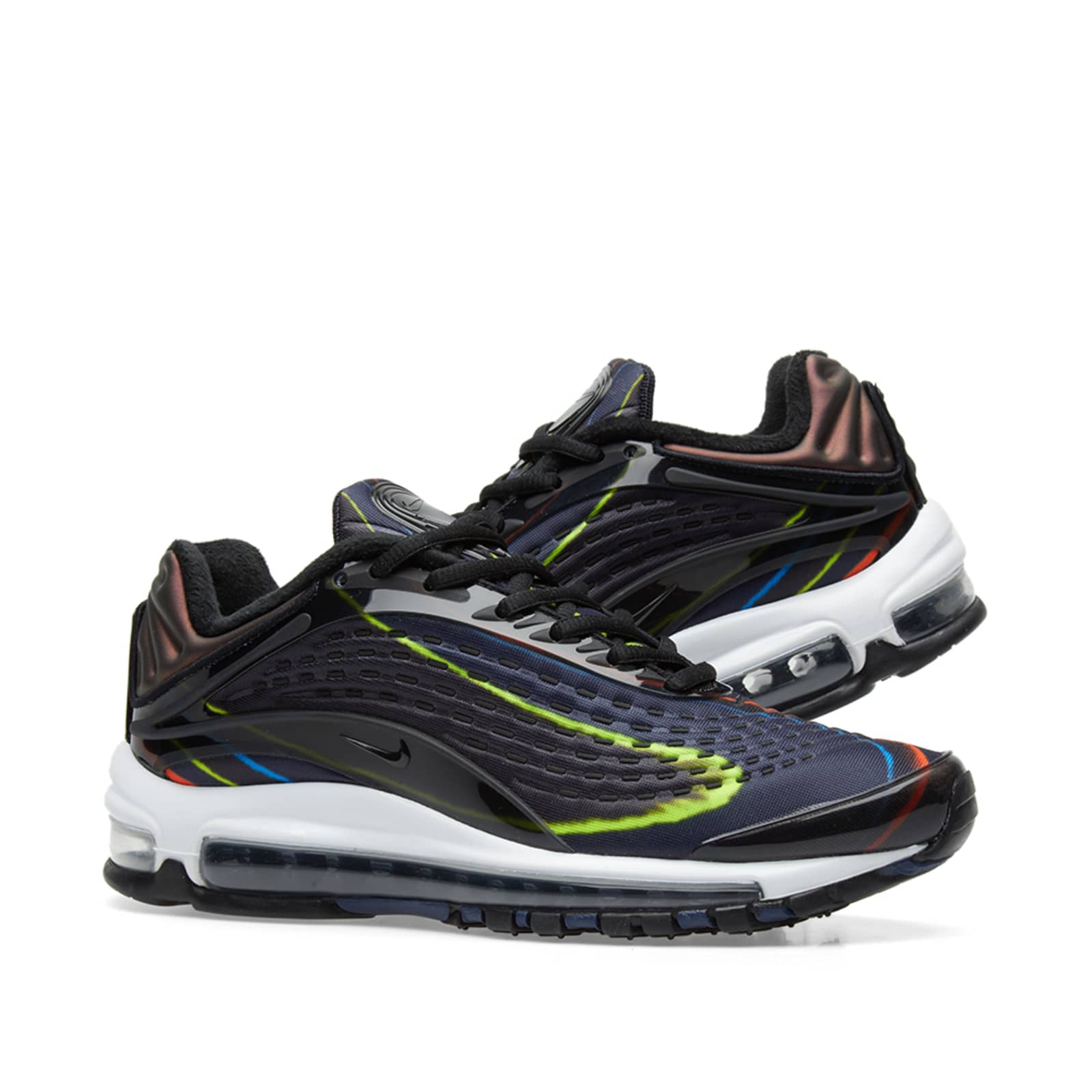 Nike Air Max Deluxe W - Black, Navy & Silver