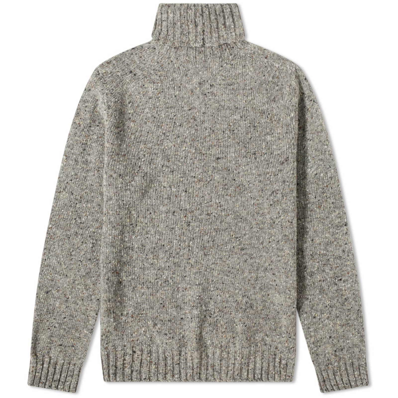 Howlin' Moonchild Roll Neck Knit - Grey