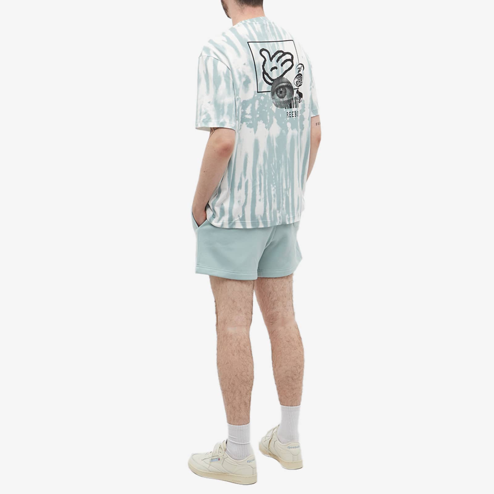 reebok tie dye t shirt