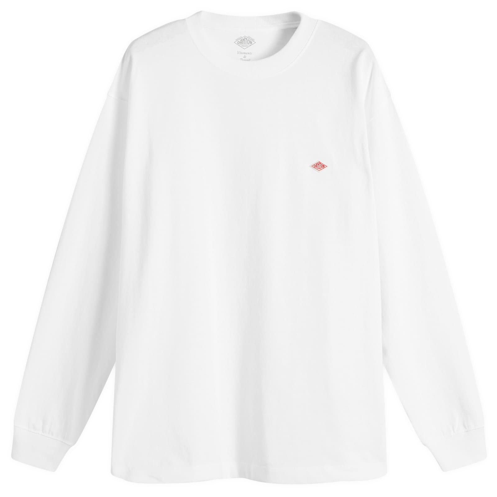 Danton Long Sleeve Logo T-Shirt - White