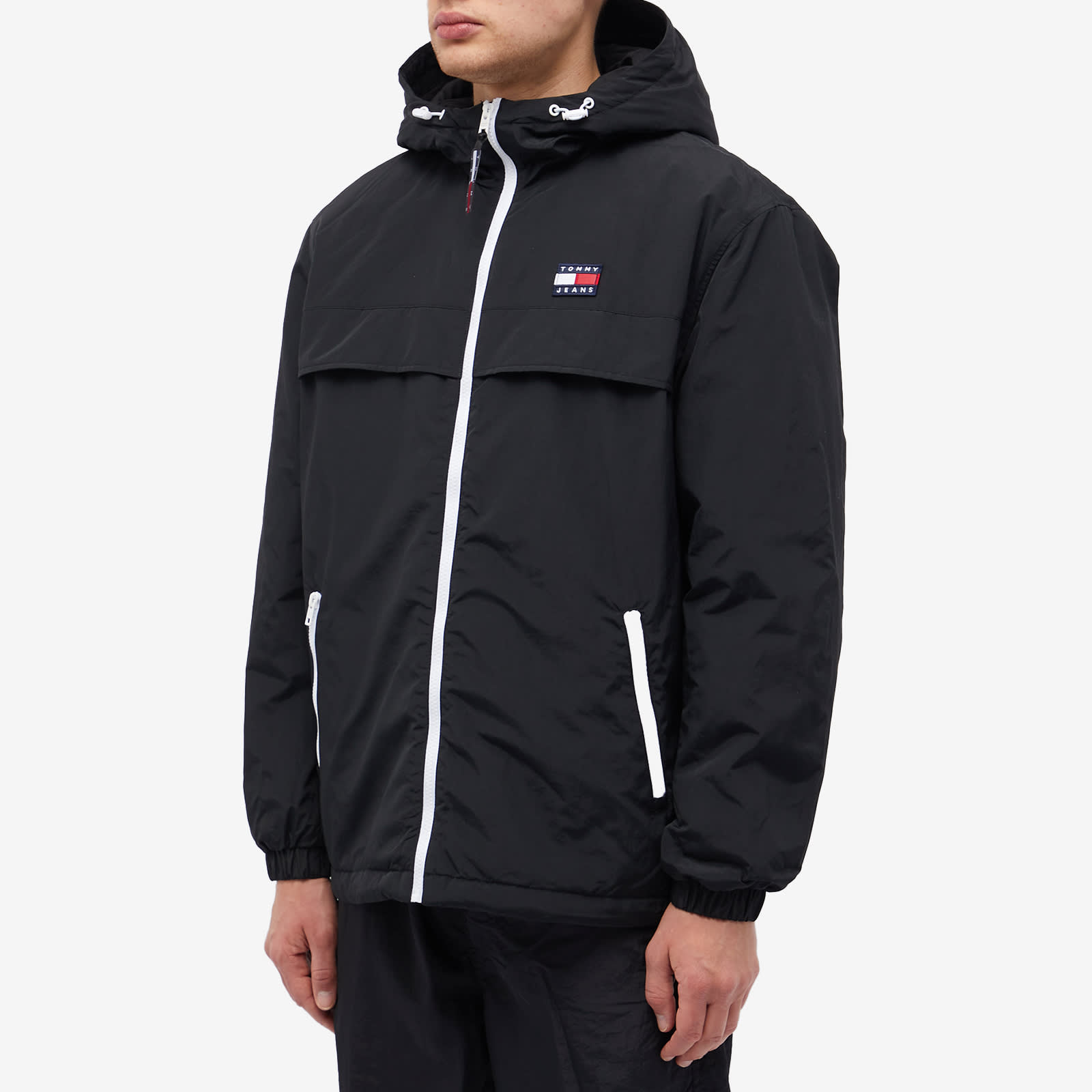 Tommy Jeans TJM Padded Solid Chicago Jacket Black END.