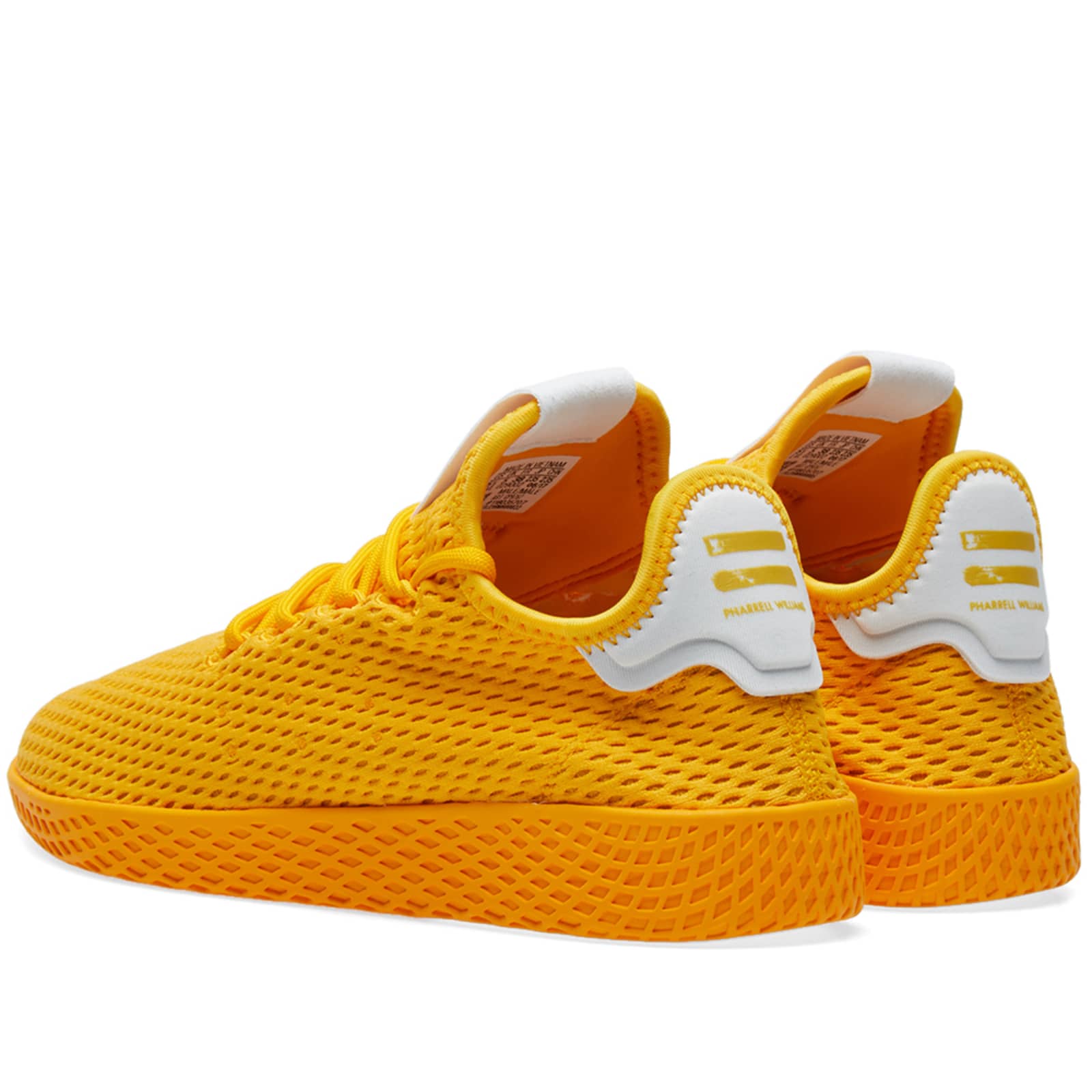 pharrell williams tennis hu white green