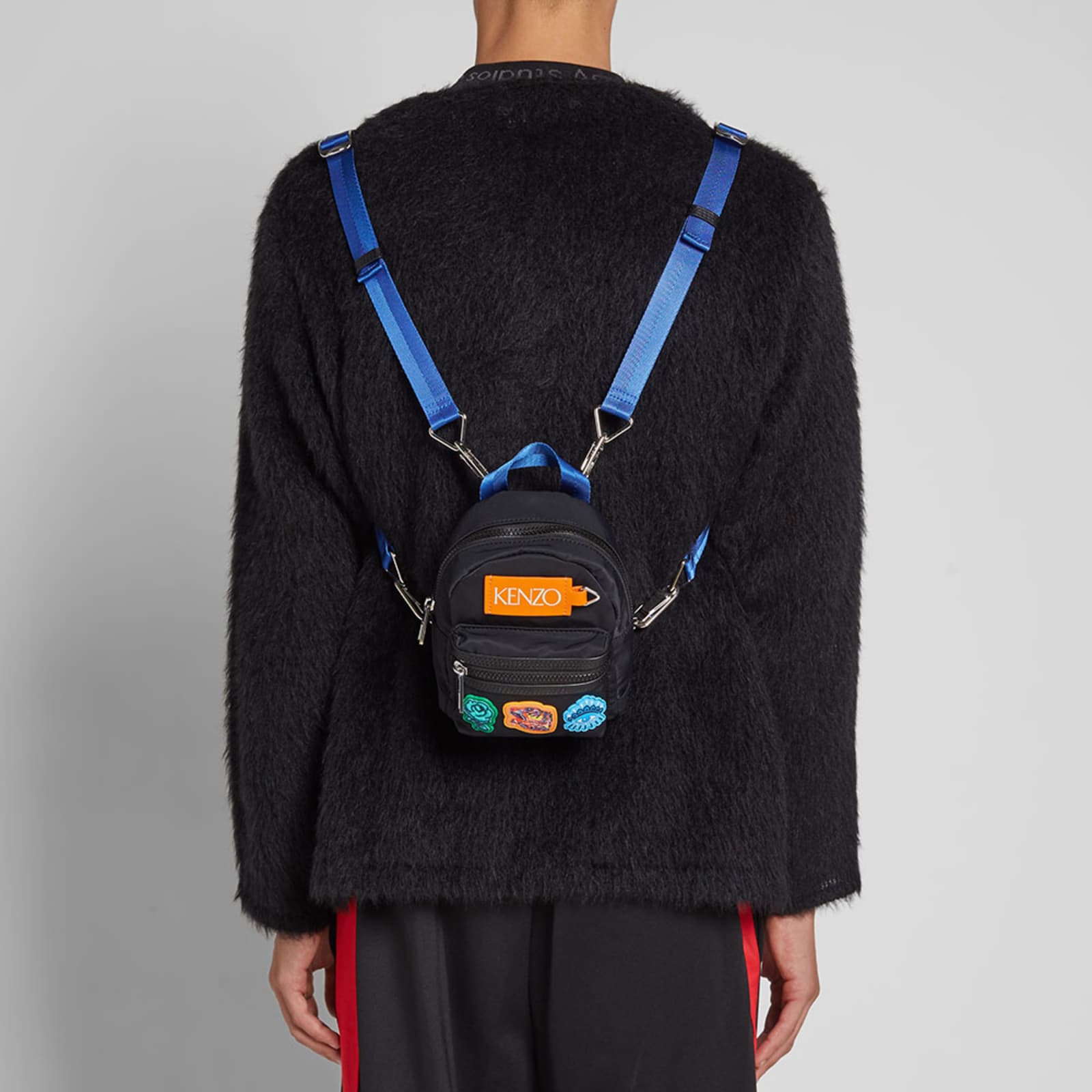 Kenzo Mini Backpack 'Go Tigers!' Black END.