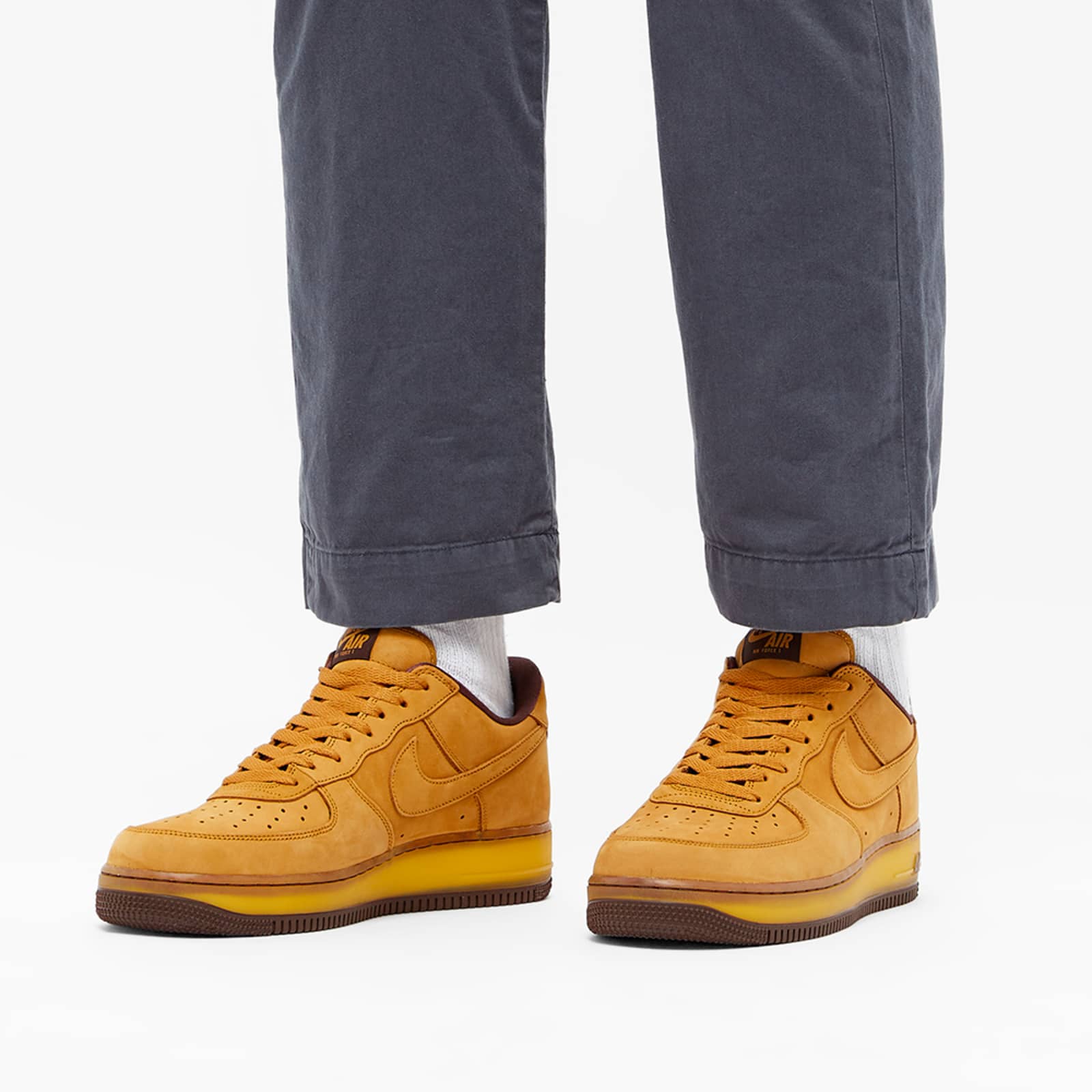 wheat air force 1 low men's
