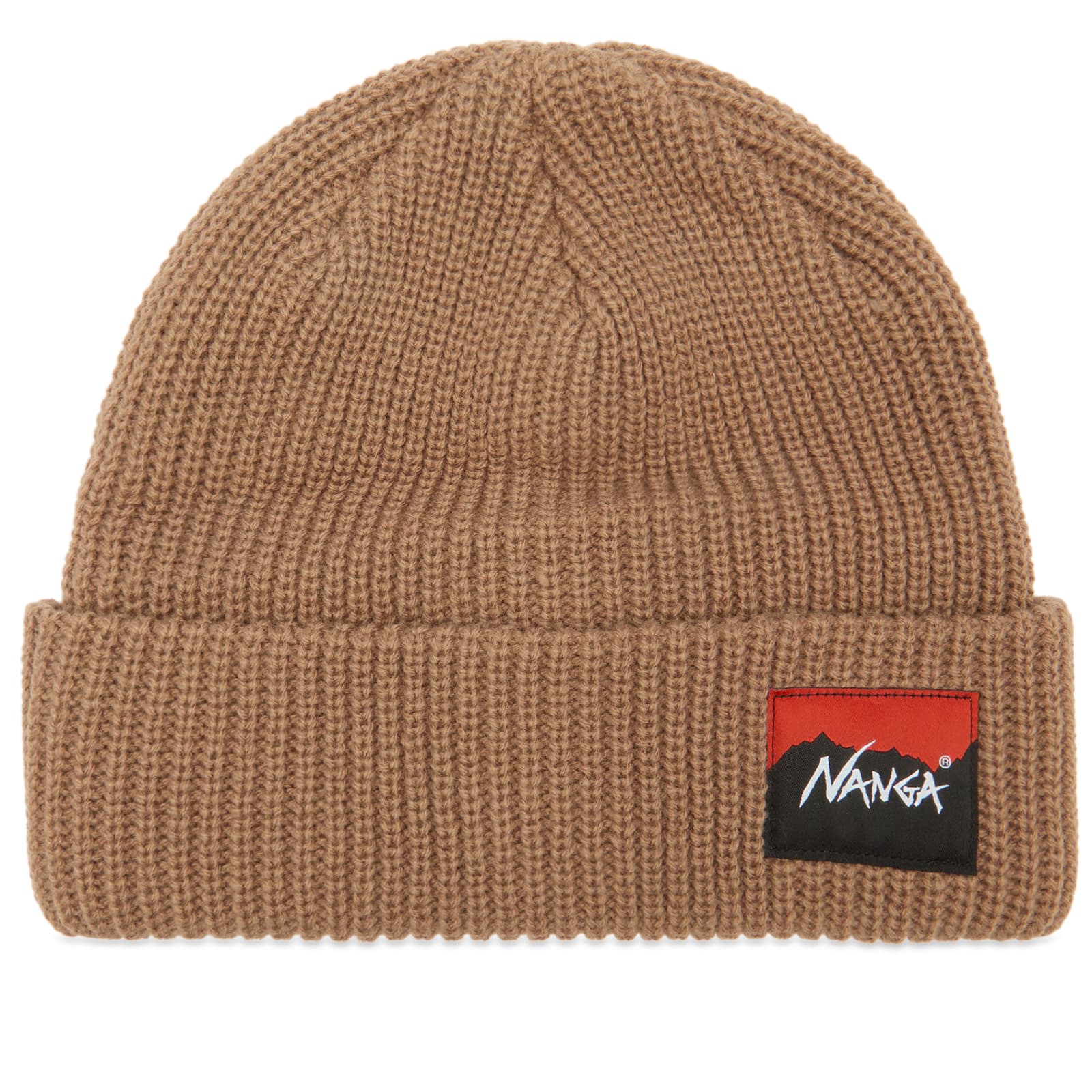 NANGA Box Logo Bulky Beanie - Beige
