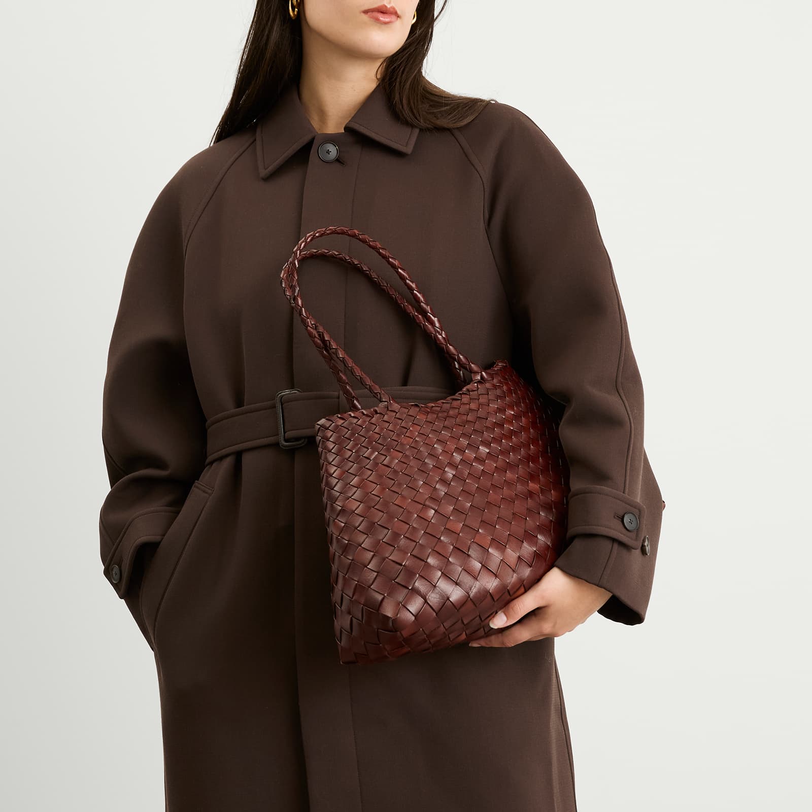 Dragon Diffusion Santa Croce Large Bag - Bruciato