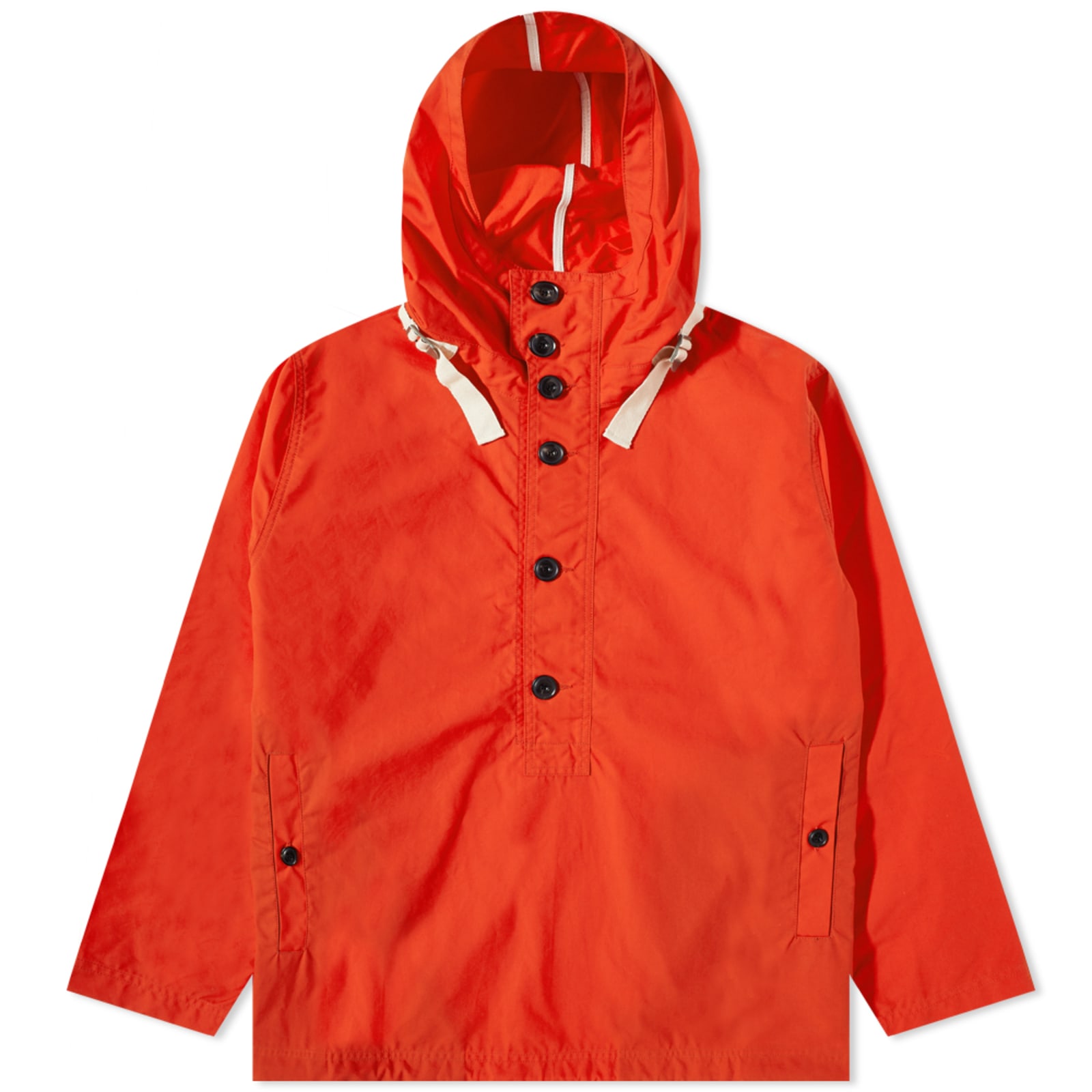 Albam Waxed Overhead Smock - Orange