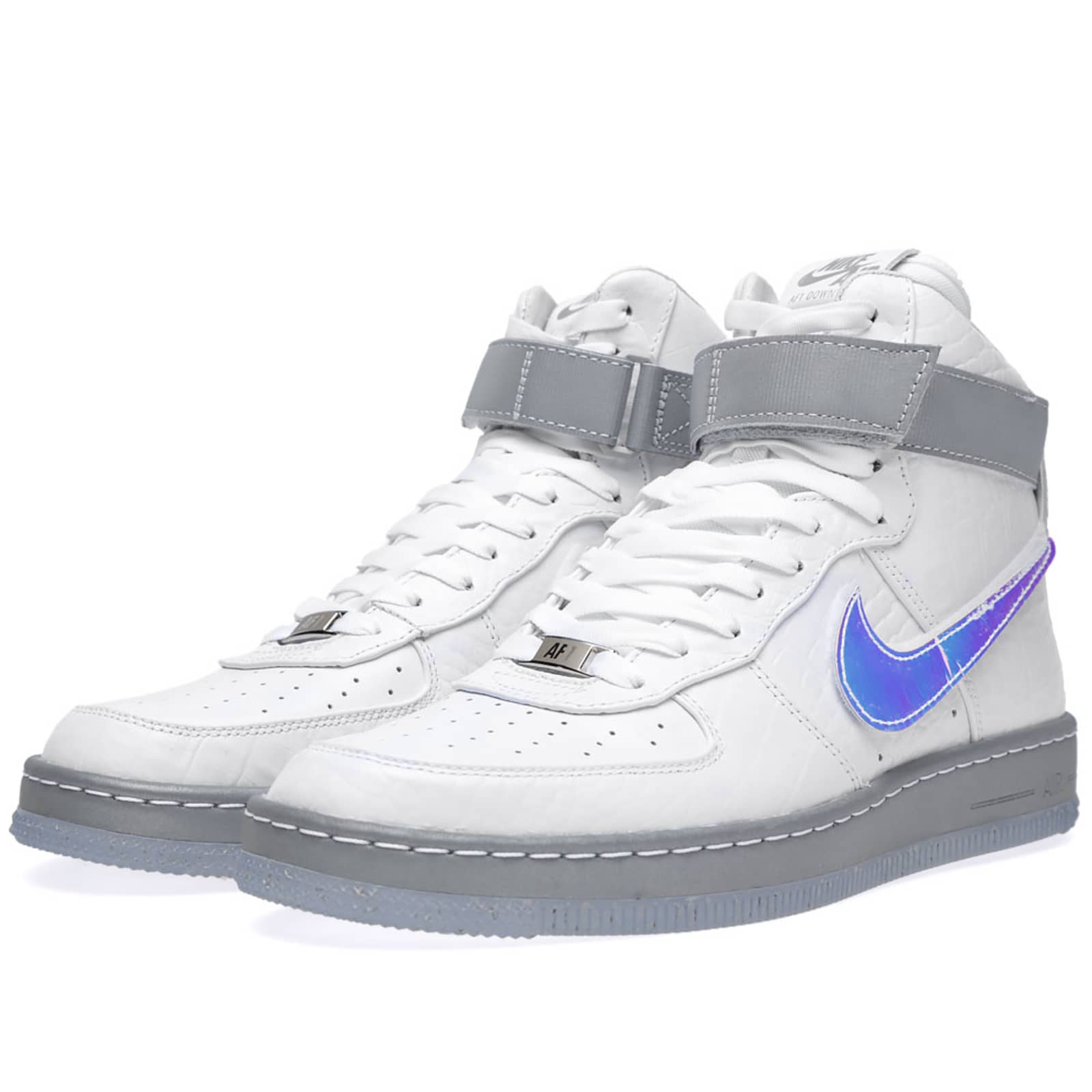 air force 1 holographic white