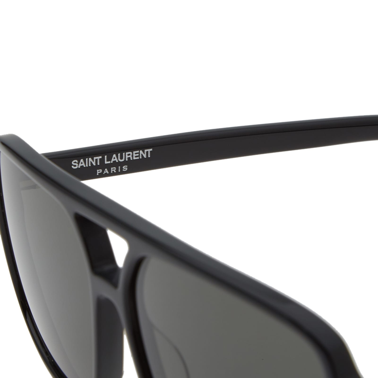 Saint Laurent SL 176 Sunglasses - Black & Grey