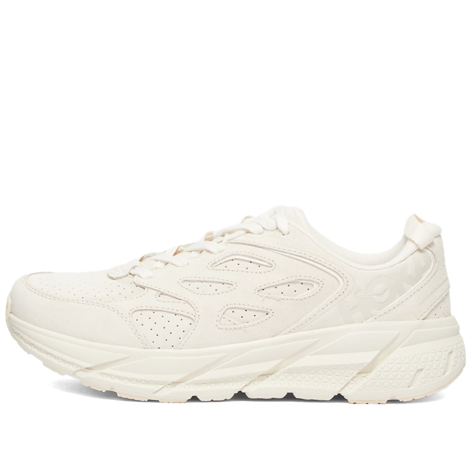 HOKA ONE ONE U Clifton L Suede - Eggnog