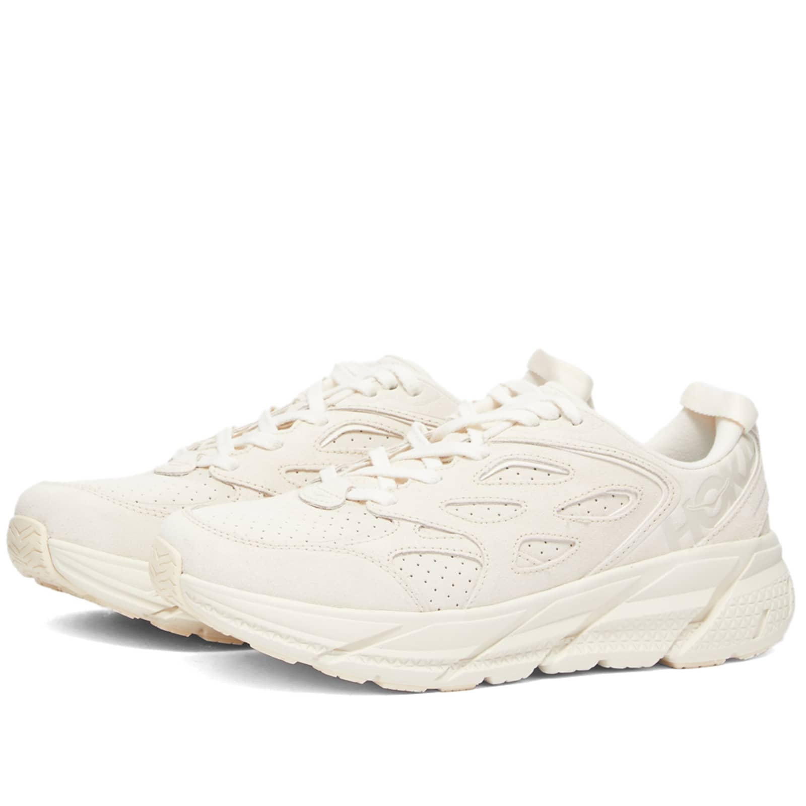 HOKA ONE ONE U Clifton L Suede - Eggnog