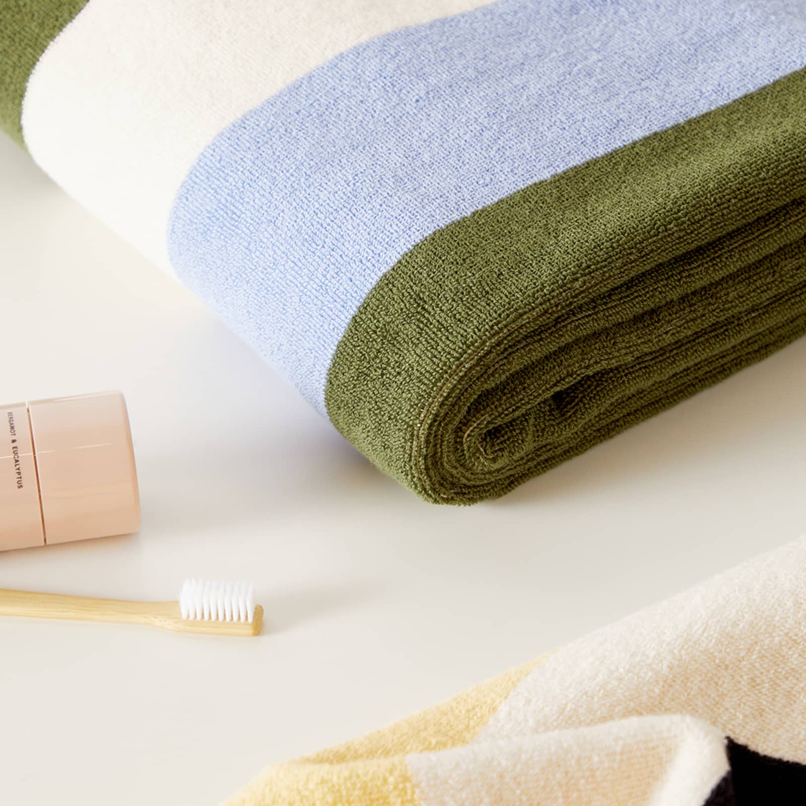 HAY Trio Bath Sheet Sky Blue END.