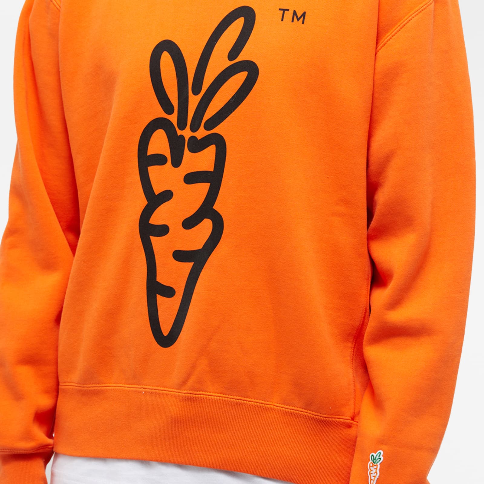 Carrots by Anwar Carrots Signature Carrot Crew Sweat Orange END. (US)