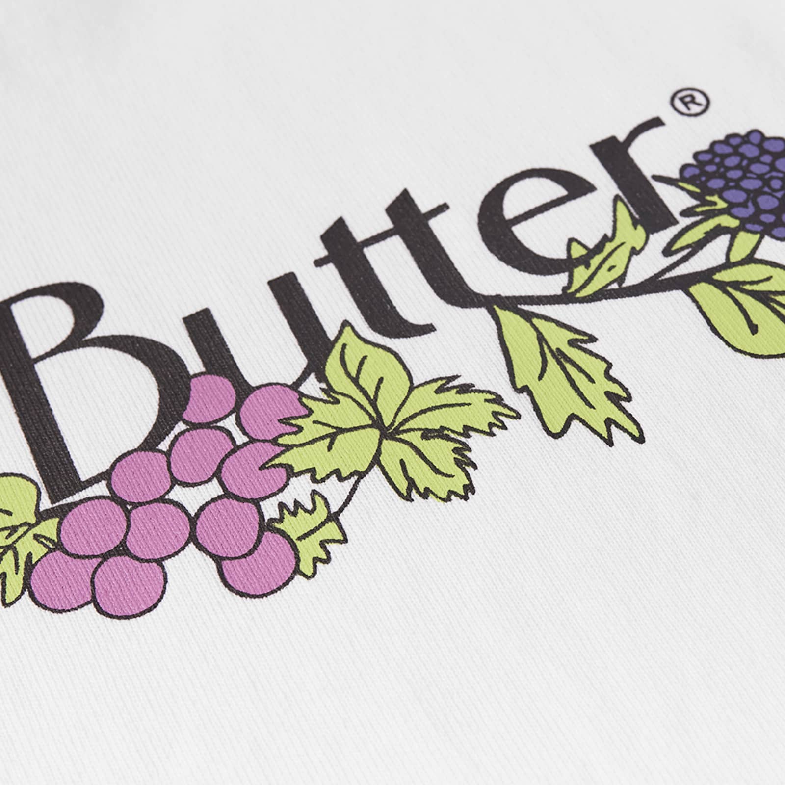 Butter Goods Vine Classic Logo TShirt White END.
