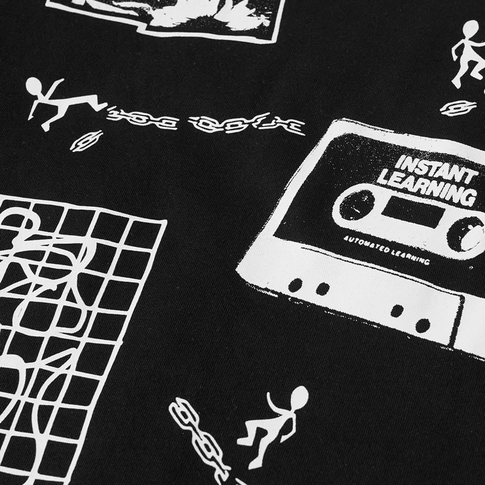 Carhartt WIP Long Sleeve Scramble TShirt Black & White END. (US)