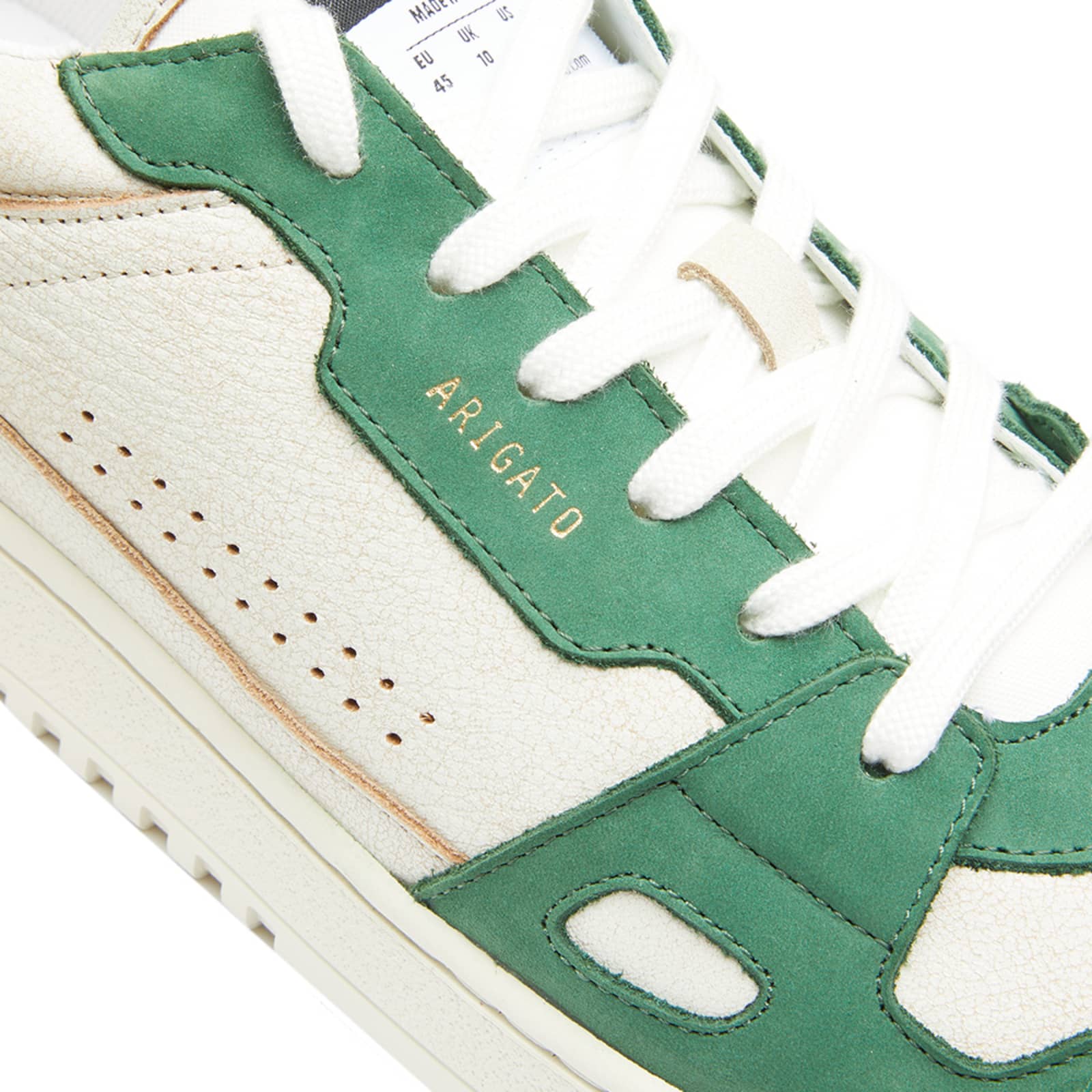 Axel Arigato Dice Lo Sneaker White & Kale Green END. (AU)